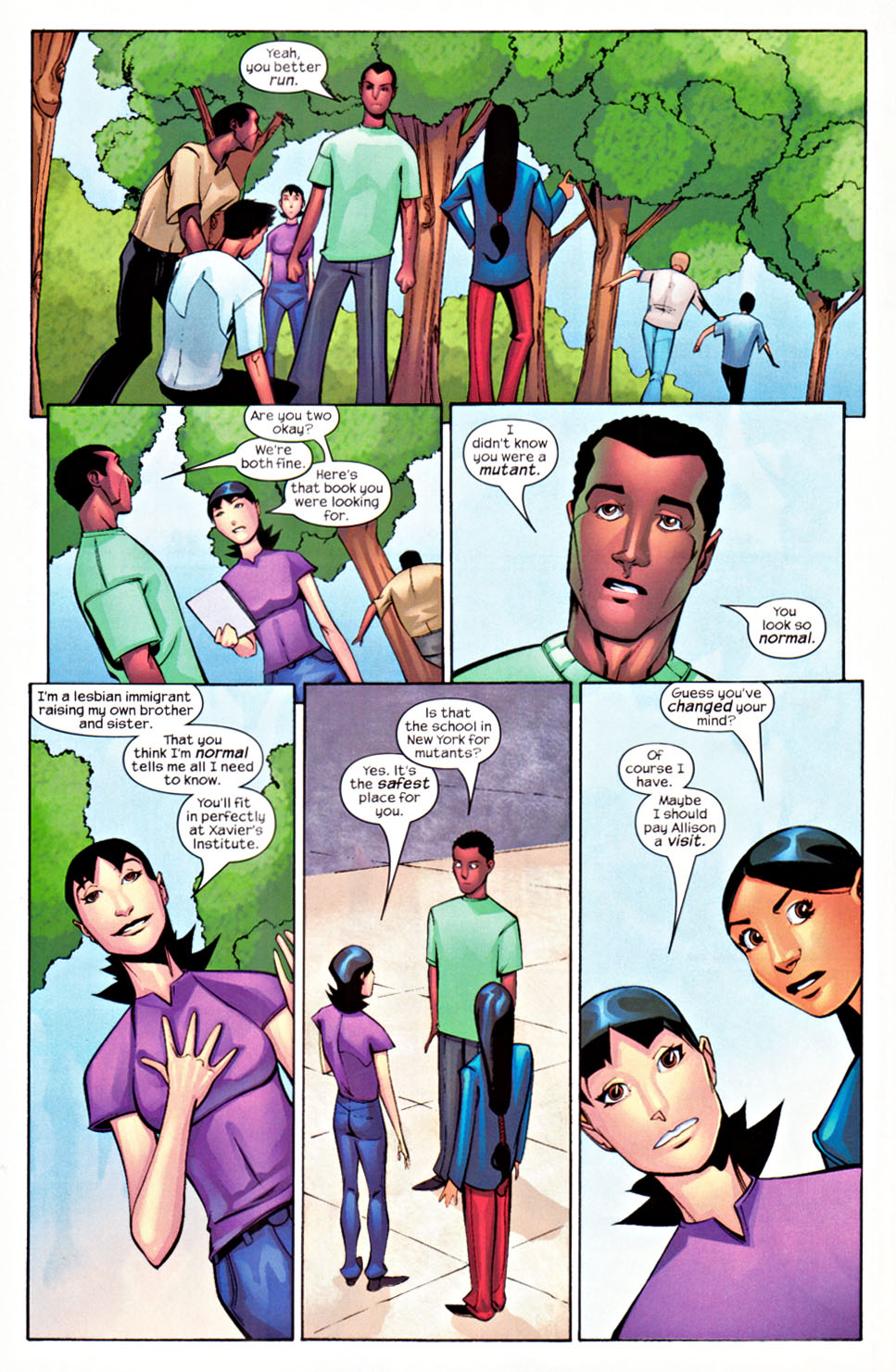 Read online New Mutants (2003) comic -  Issue #4 - 23