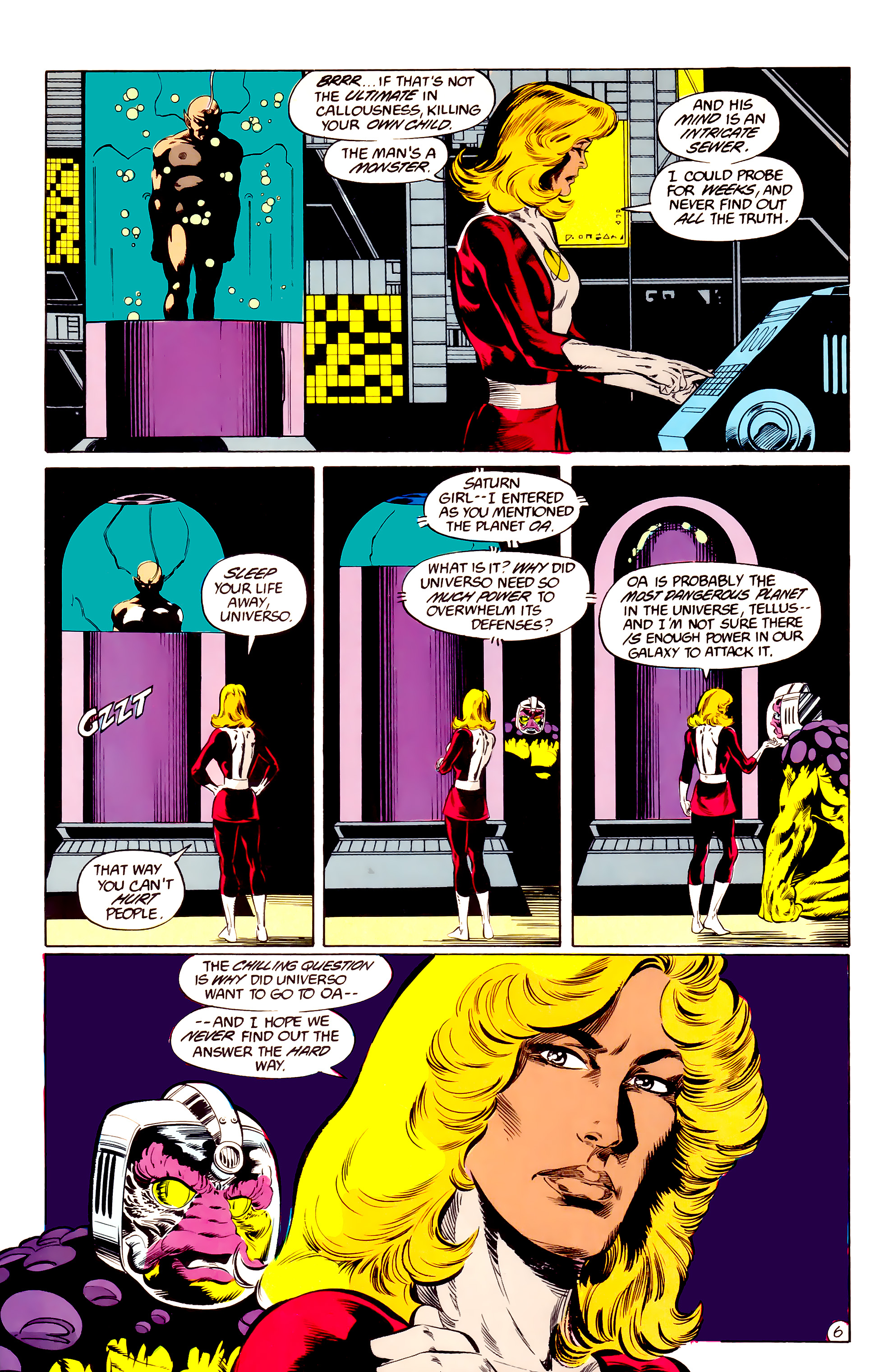 Legion of Super-Heroes (1984) 36 Page 6