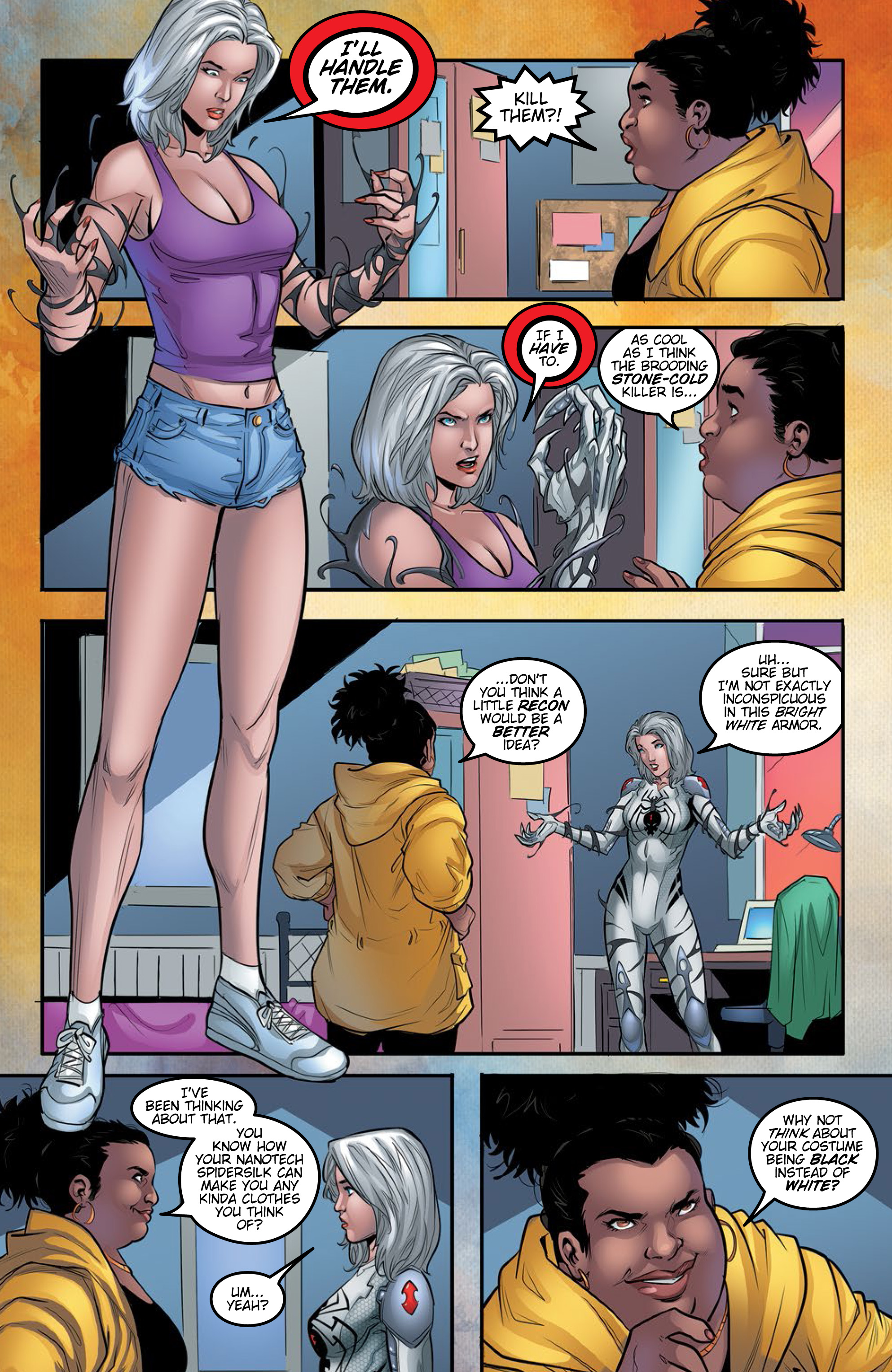Read online White Widow comic -  Issue #2 - 39