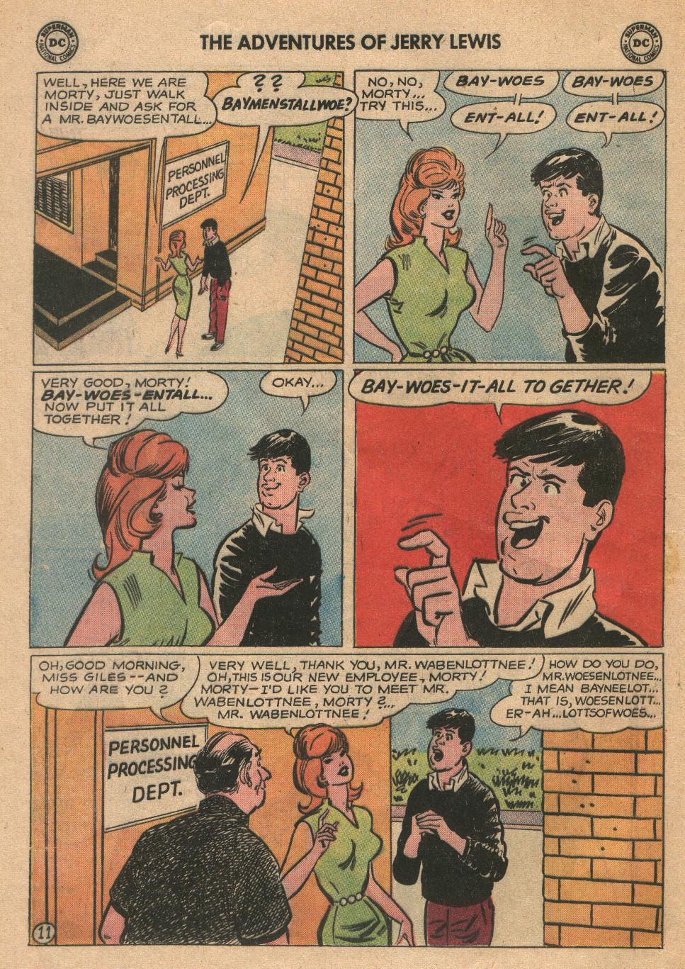 Read online The Adventures of Jerry Lewis comic -  Issue #68 - 16