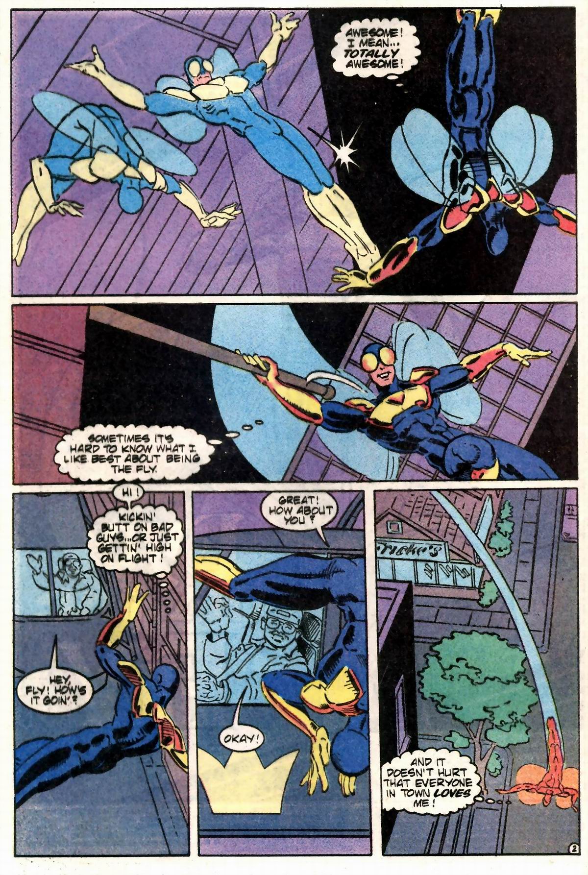 Read online The Web (1991) comic -  Issue #5 - 3