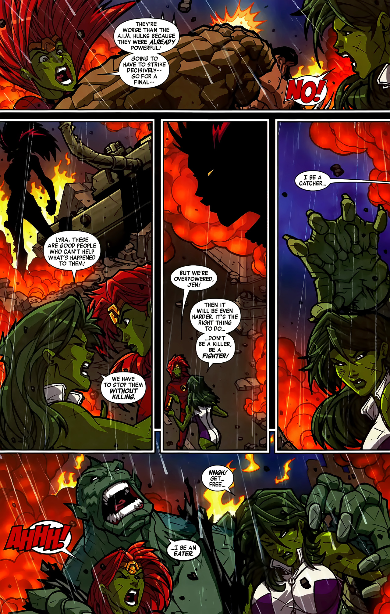 Read online Fall of the Hulks: The Savage She-Hulks comic -  Issue #3 - 17