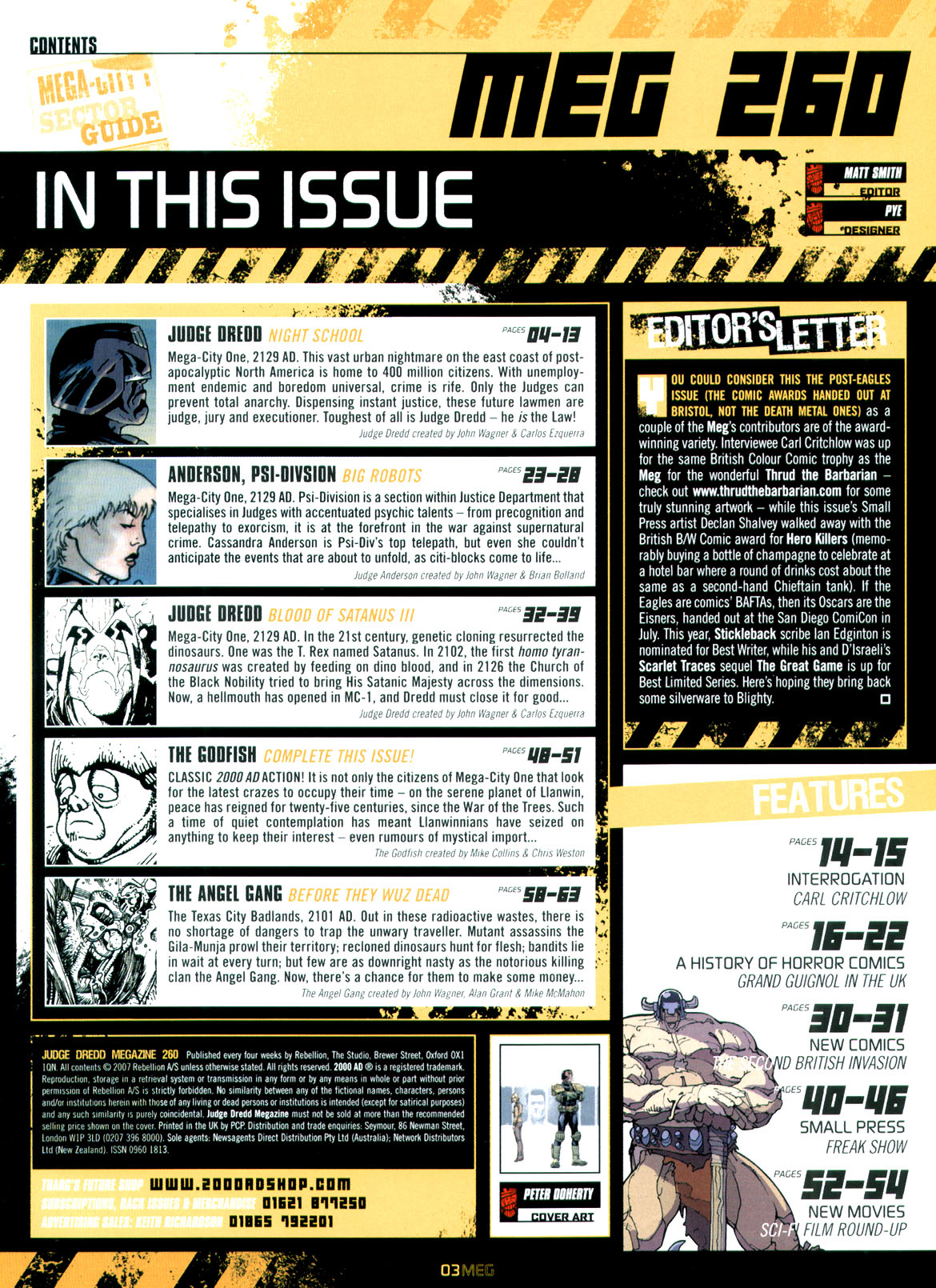 Read online Judge Dredd Megazine (Vol. 5) comic -  Issue #260 - 3