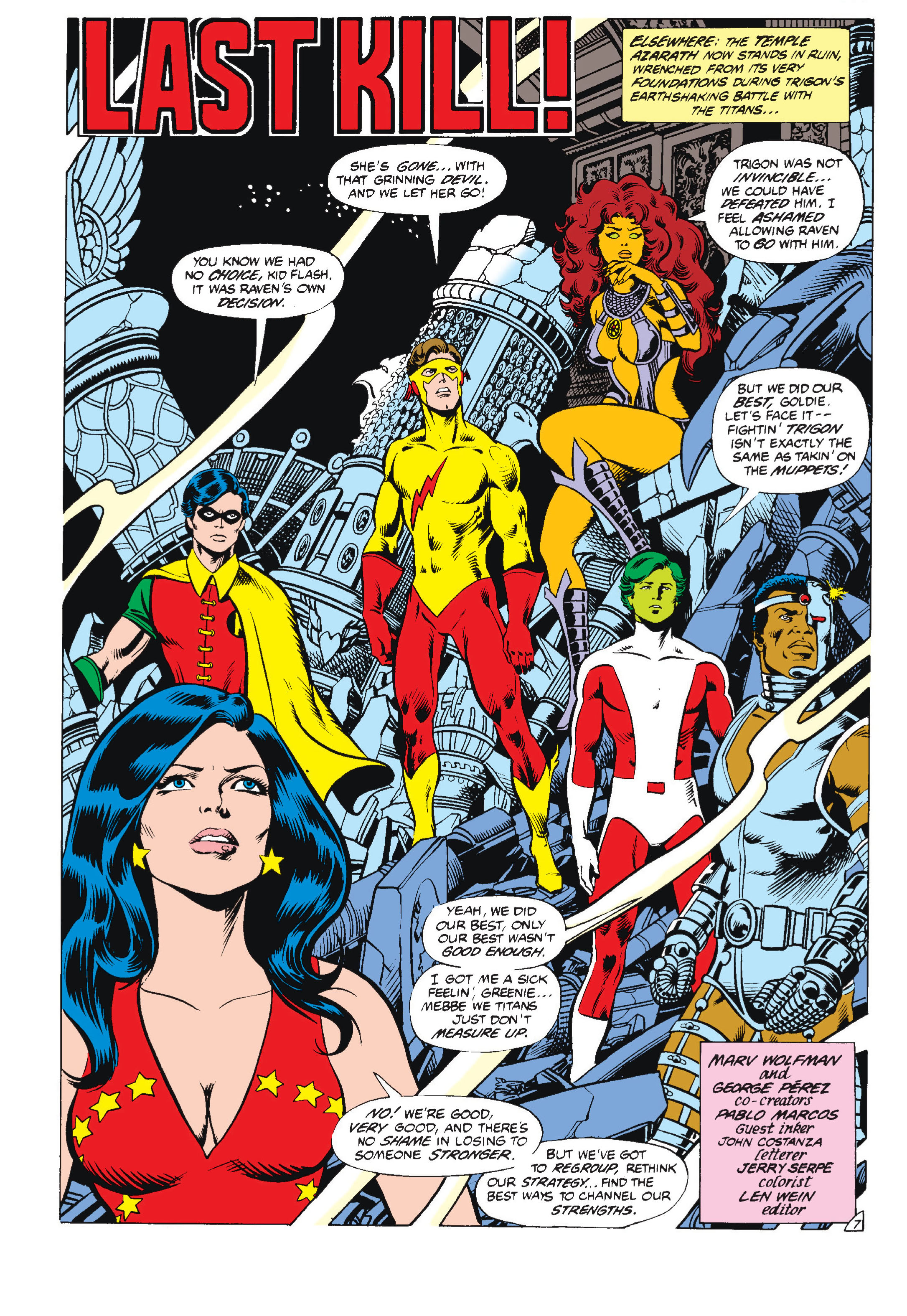 Read online The New Teen Titans (1980) comic -  Issue #6 - 8