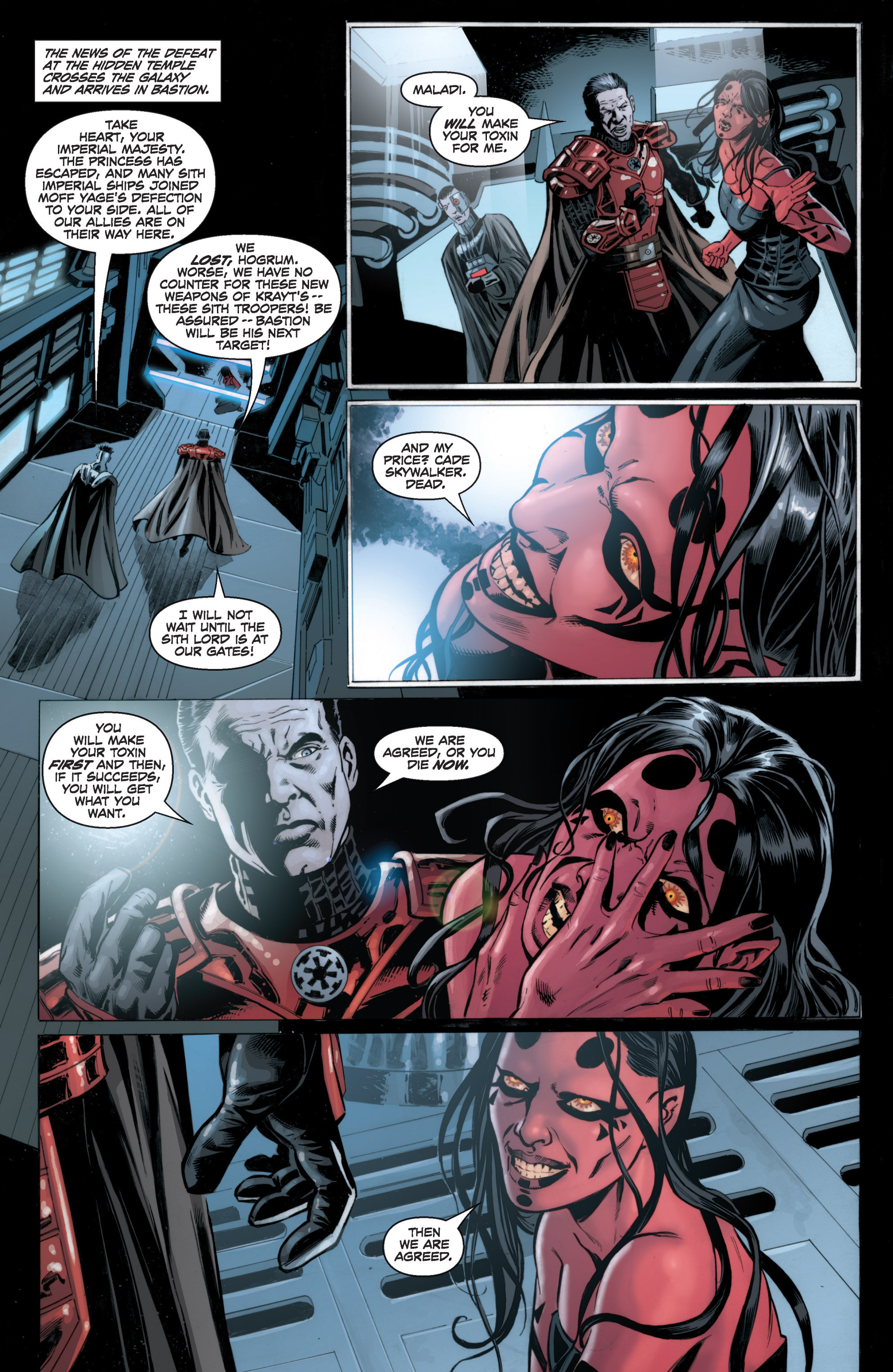 Read online Star Wars: Legacy War comic -  Issue #4 - 24