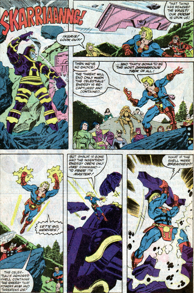 Read online Eternals (1985) comic -  Issue #12 - 34