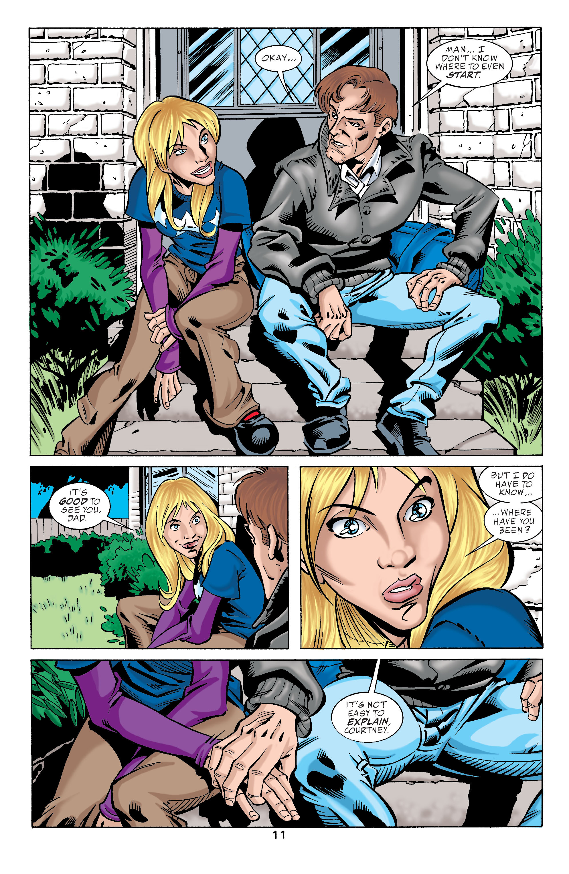 Read online Stars and S.T.R.I.P.E. comic -  Issue #14 - 11