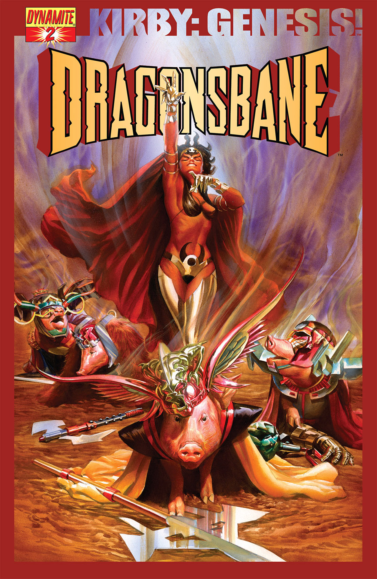 Read online Kirby: Genesis - Dragonsbane comic -  Issue #2 - 1