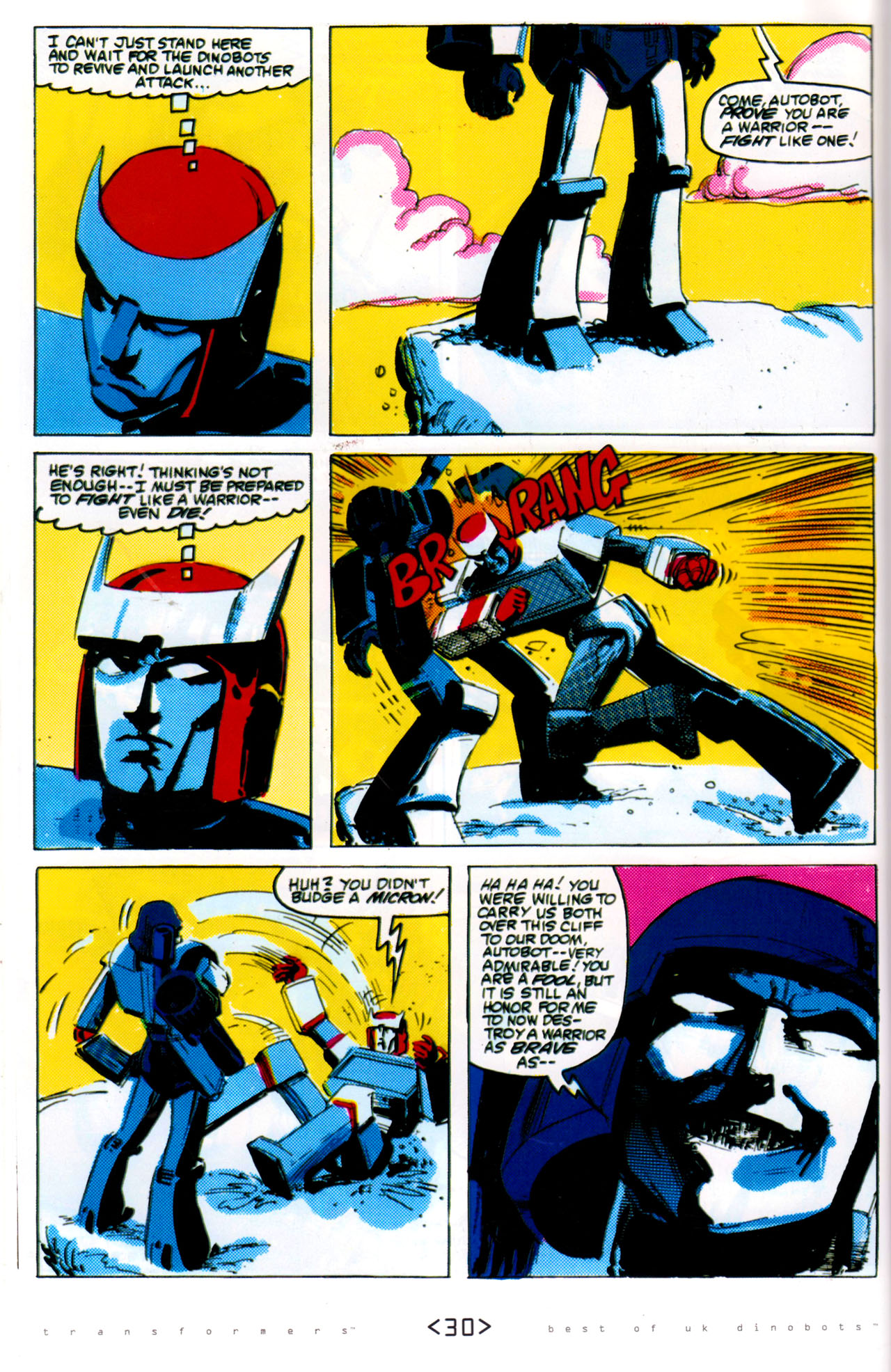 Read online The Transformers: Best of UK: Dinobots comic -  Issue #6 - 33