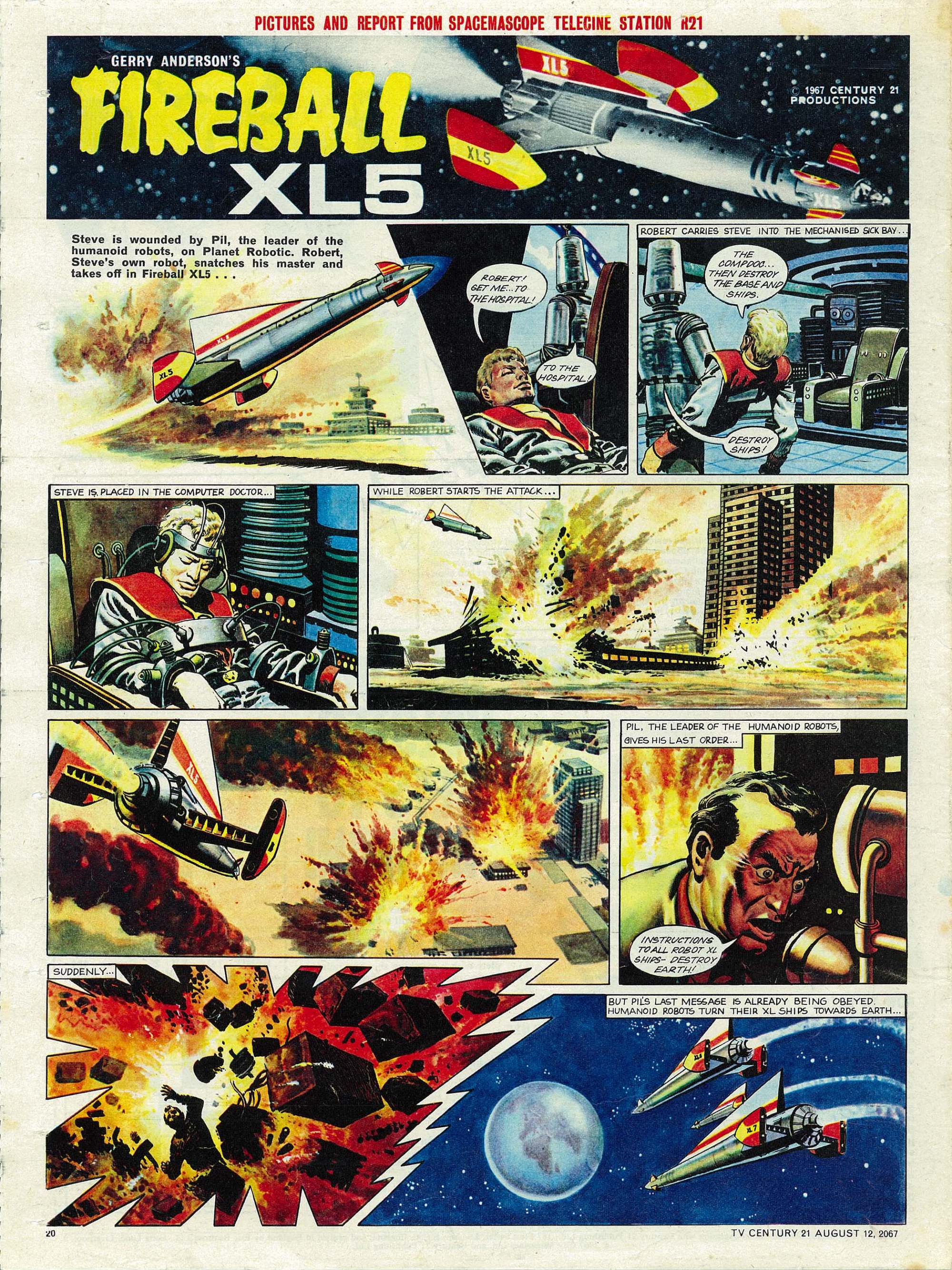 Read online TV Century 21 (TV 21) comic -  Issue #134 - 19
