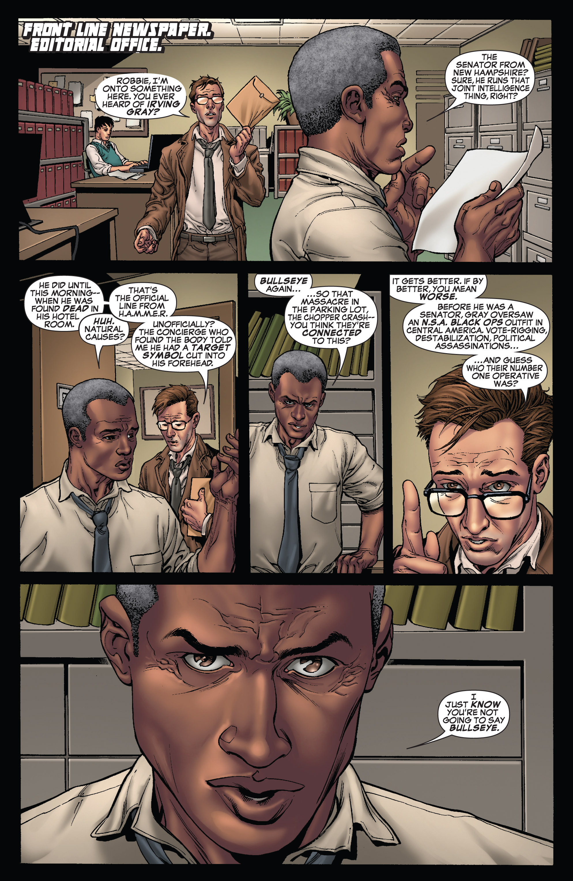 Read online Dark Reign: Hawkeye comic -  Issue #3 - 13