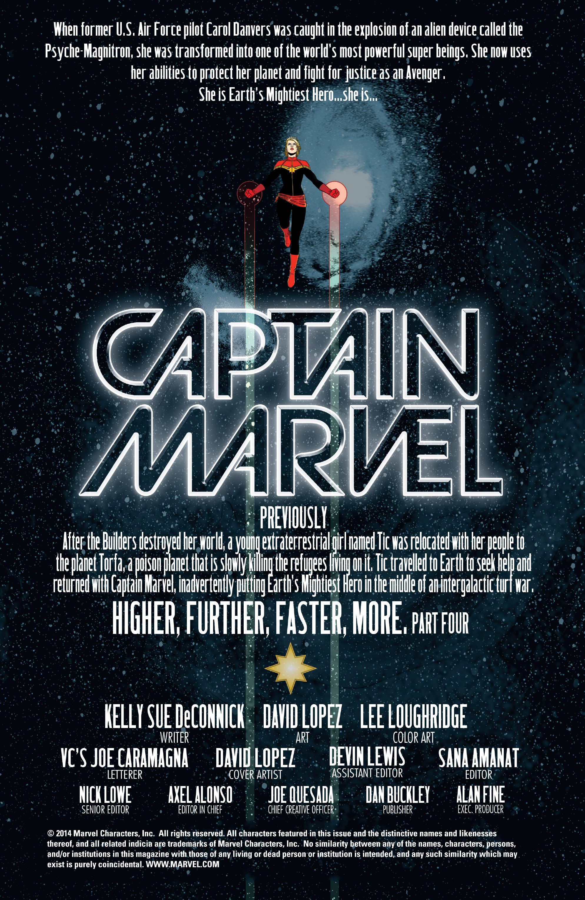 Read online Captain Marvel (2014) comic -  Issue #4 - 2