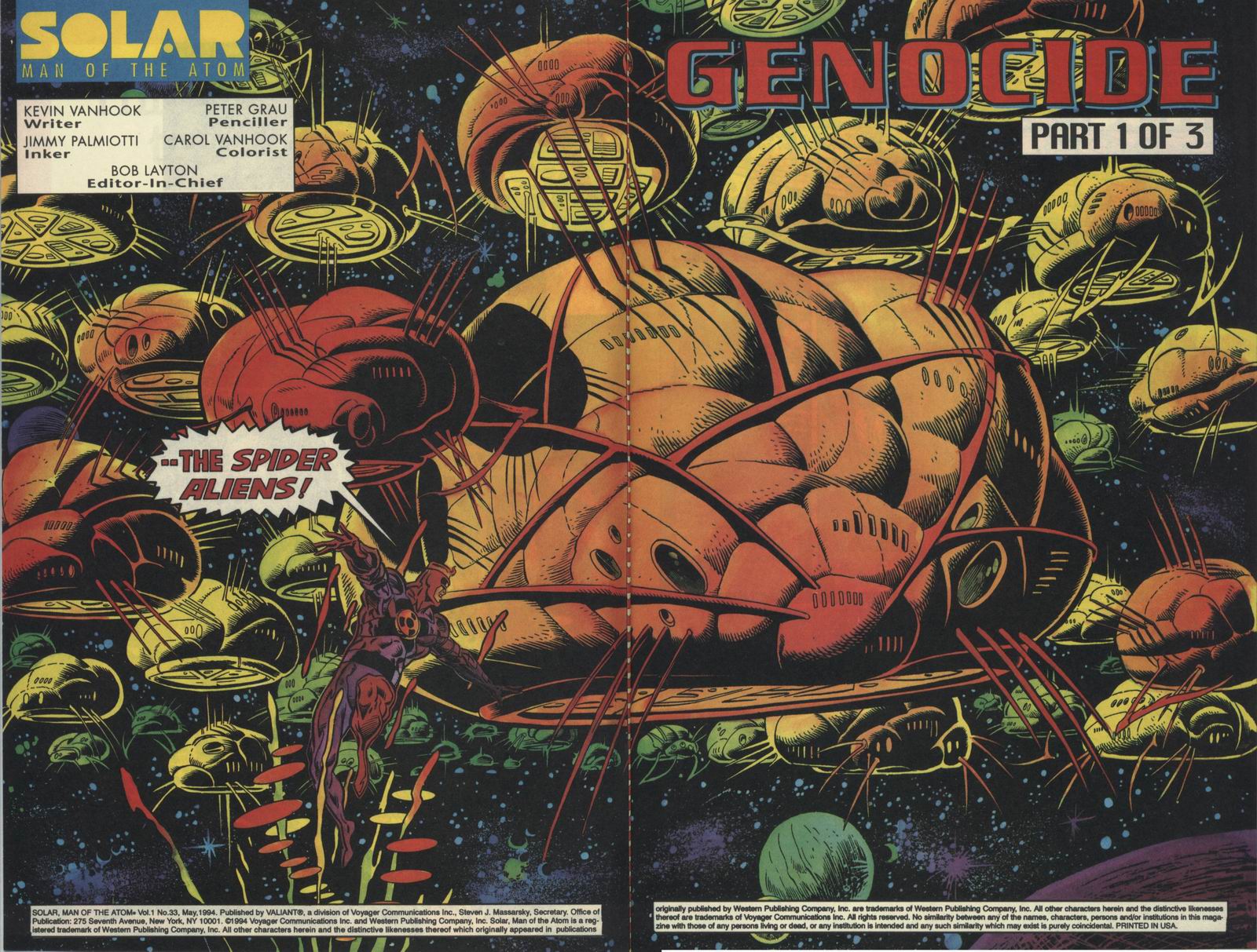 Read online Solar, Man of the Atom comic -  Issue #33 - 3