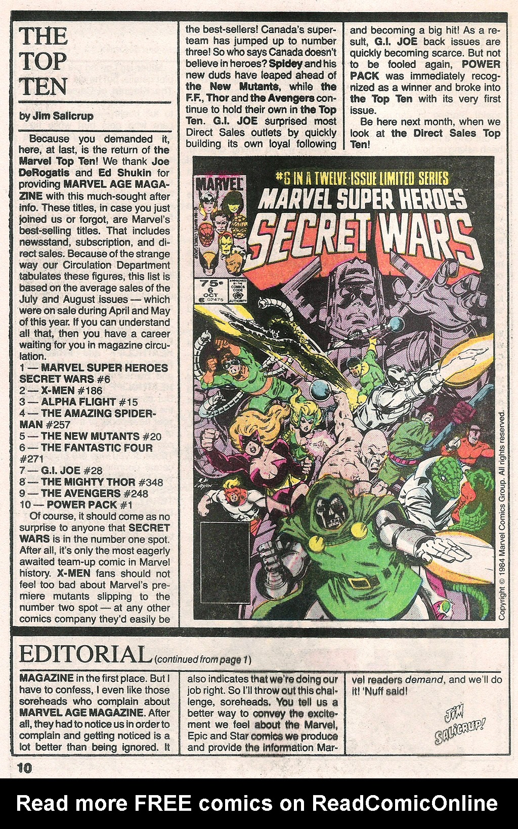 Read online Marvel Age comic -  Issue #23 - 12