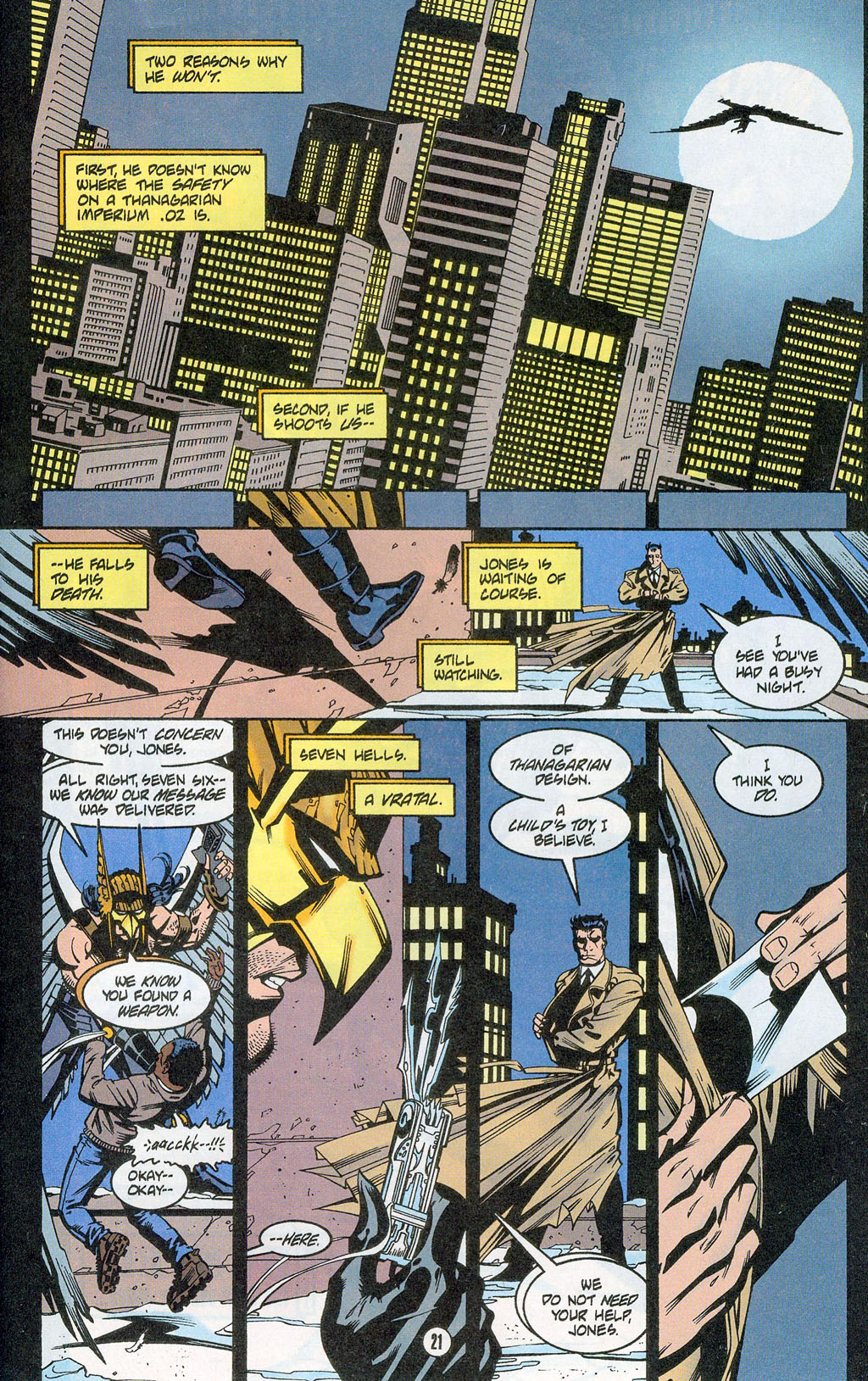 Hawkman (1993) Issue #31 #34 - English 22