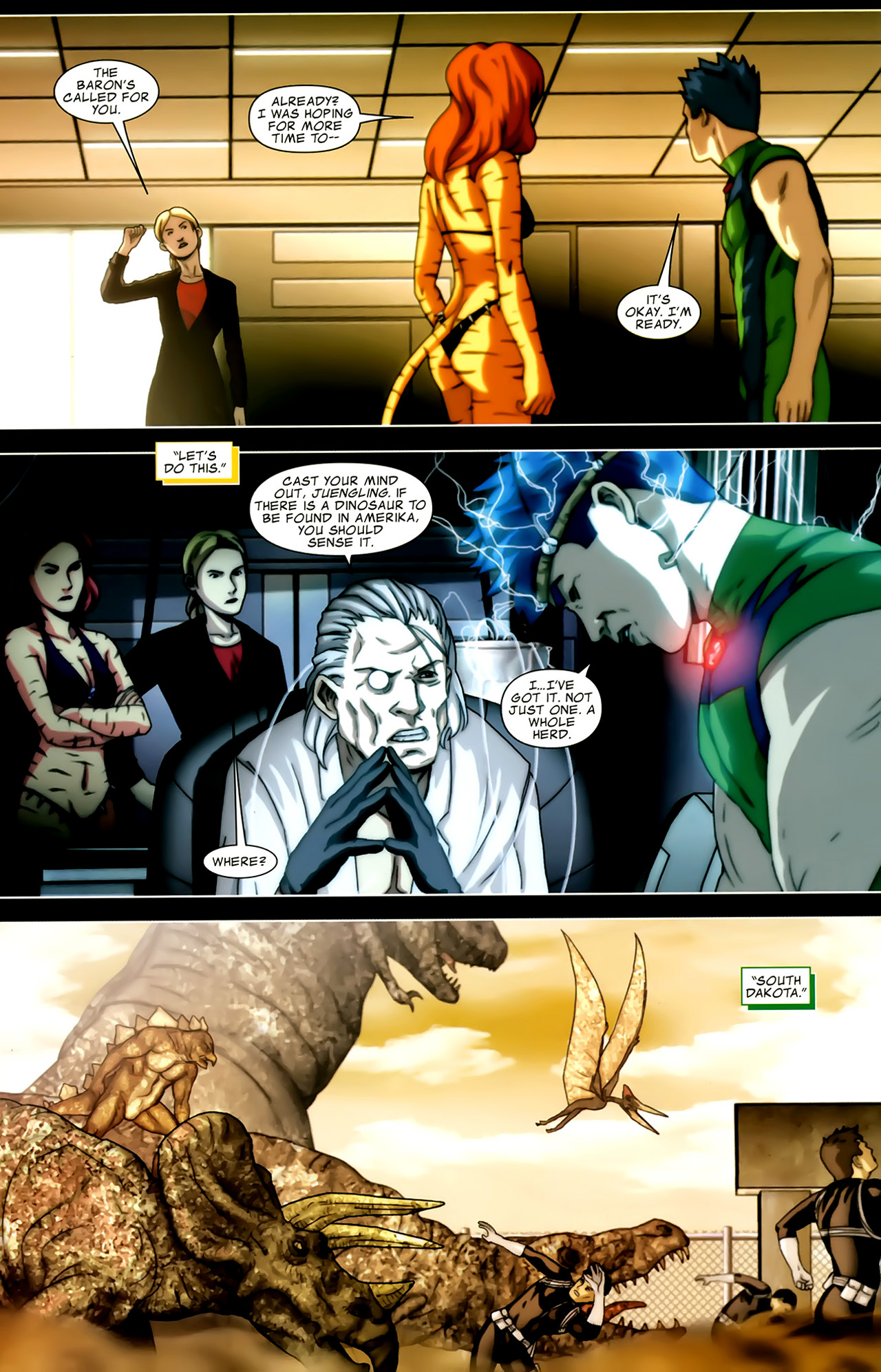 Read online Avengers: The Initiative Featuring Reptil comic -  Issue # Full - 20