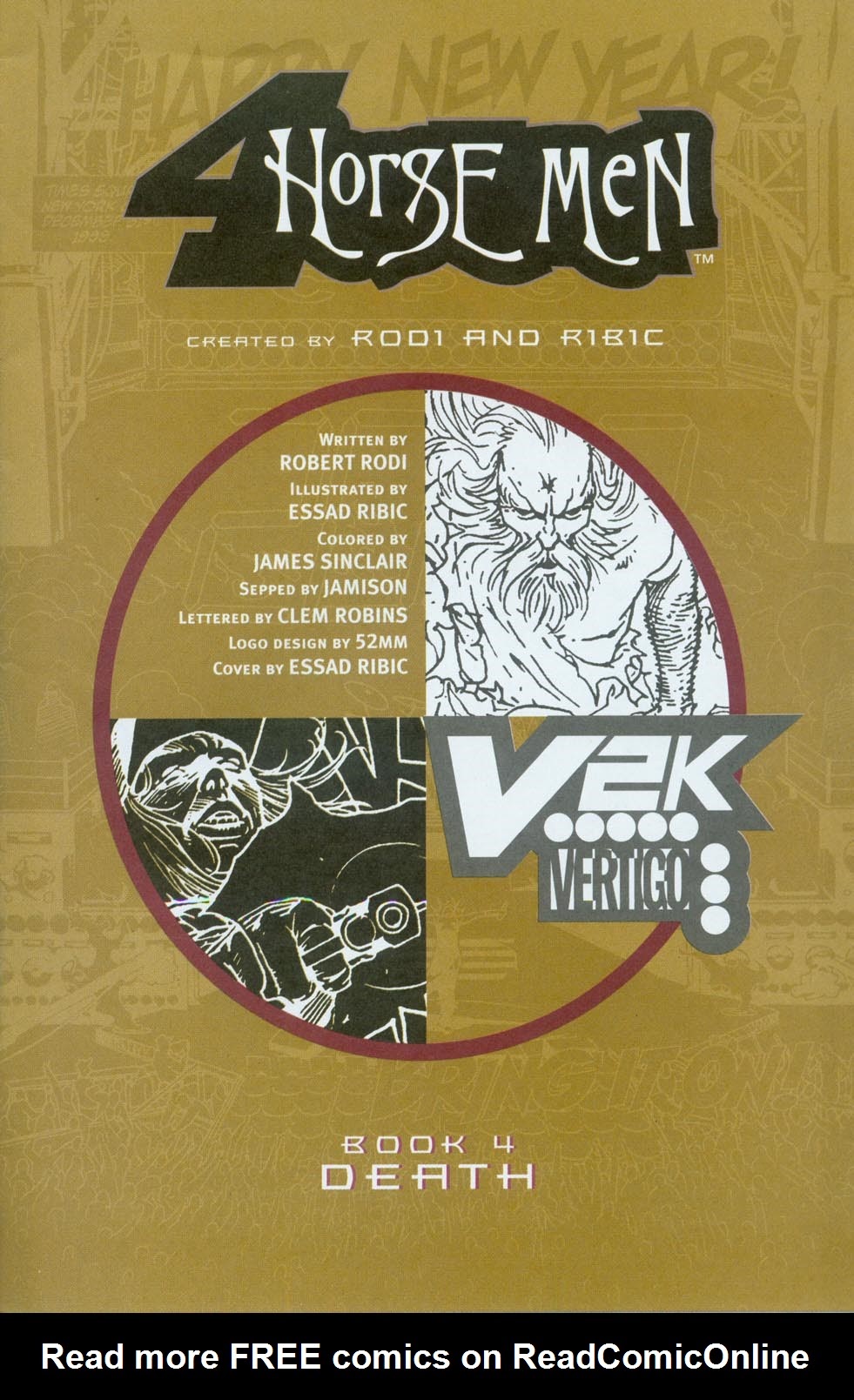 Read online Four Horsemen comic -  Issue #4 - 2