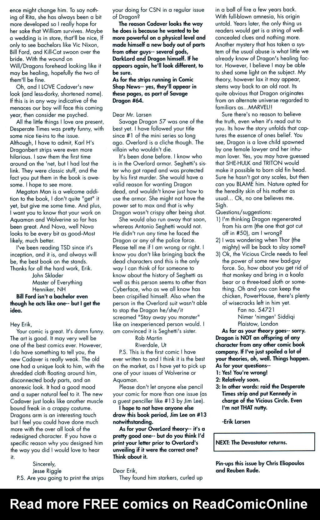 Read online The Savage Dragon (1993) comic -  Issue #59 - 28