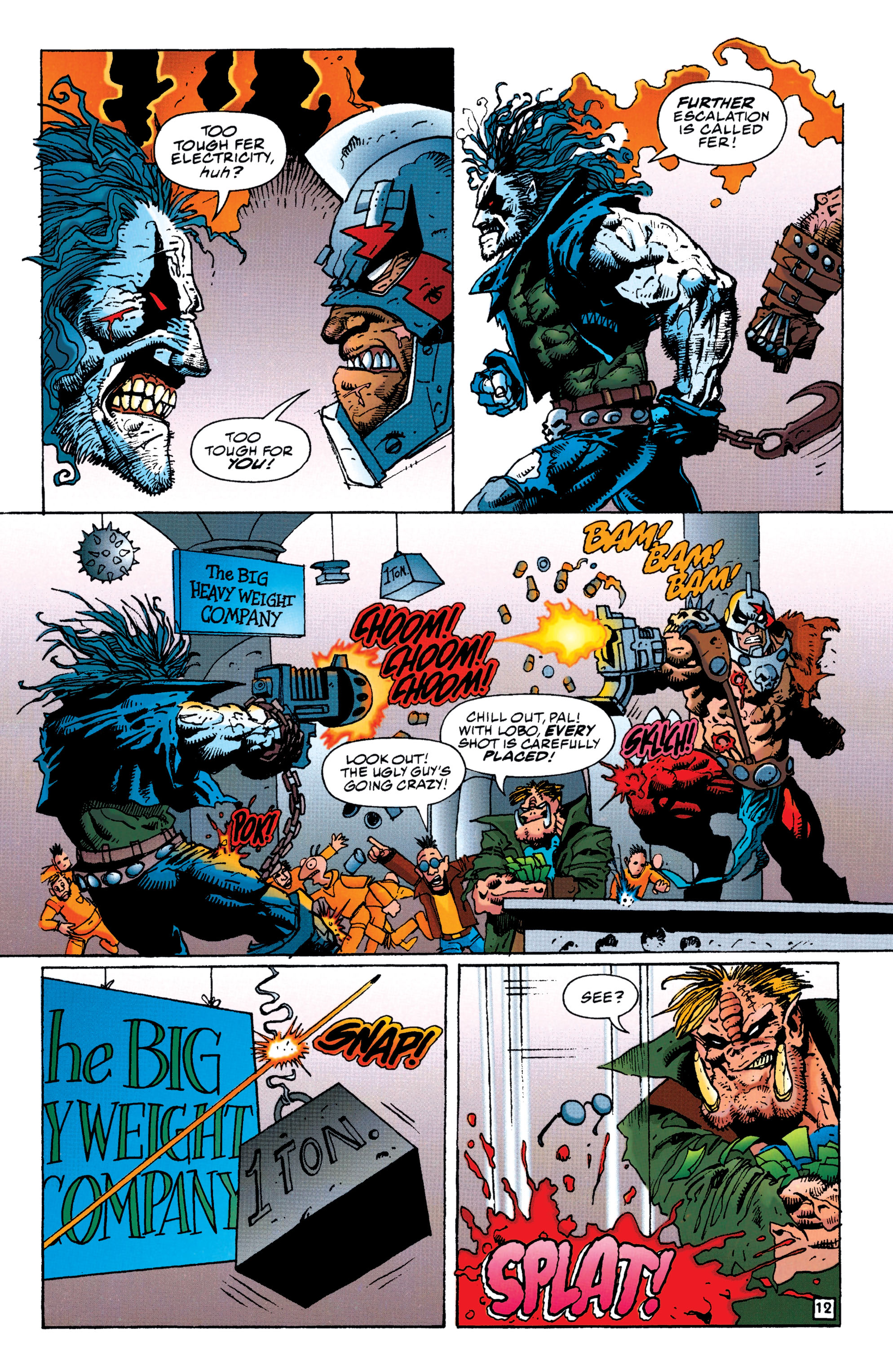 Read online Lobo (1993) comic -  Issue #26 - 12