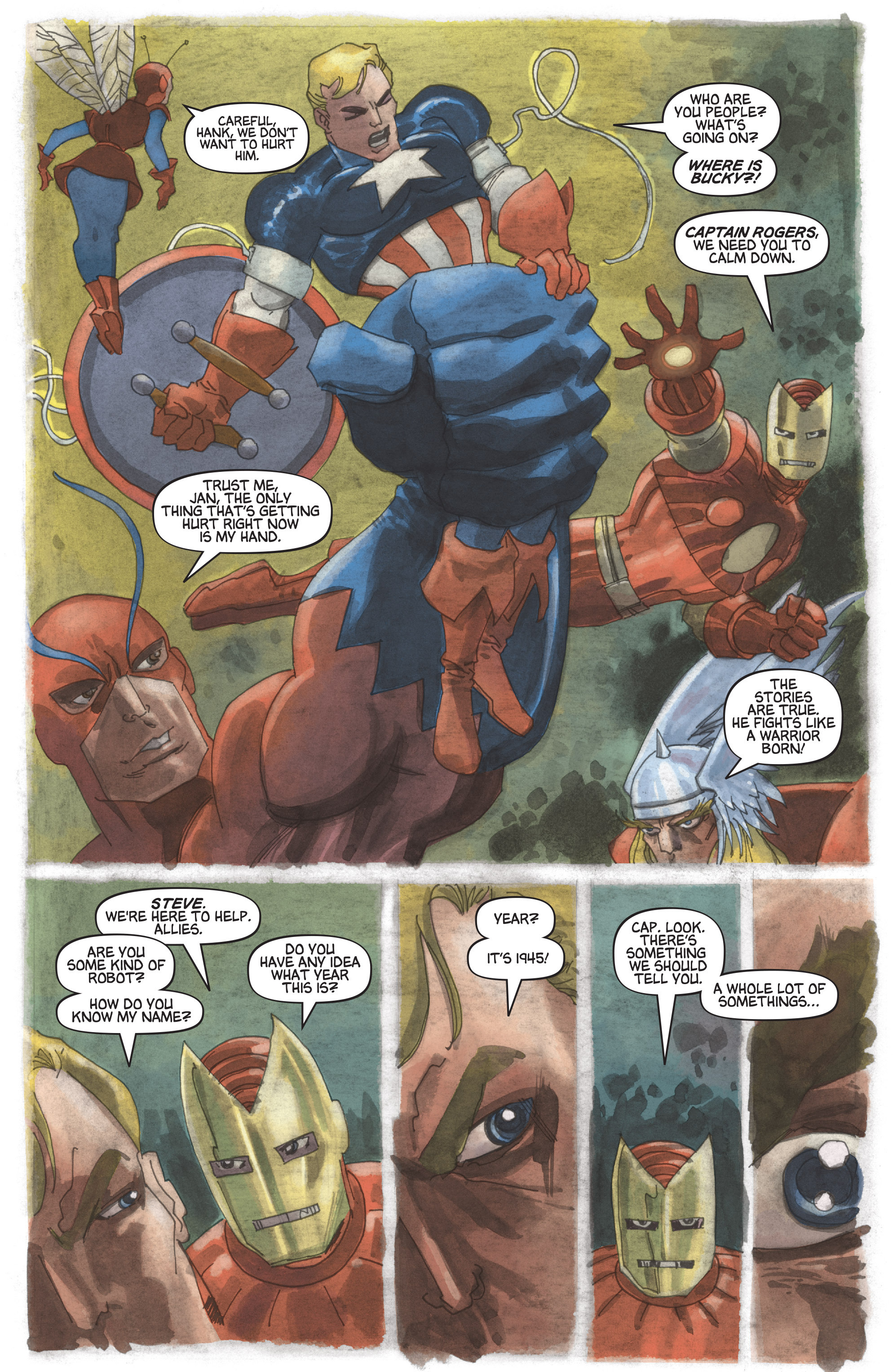 Read online Captain America: White comic -  Issue #1 - 5
