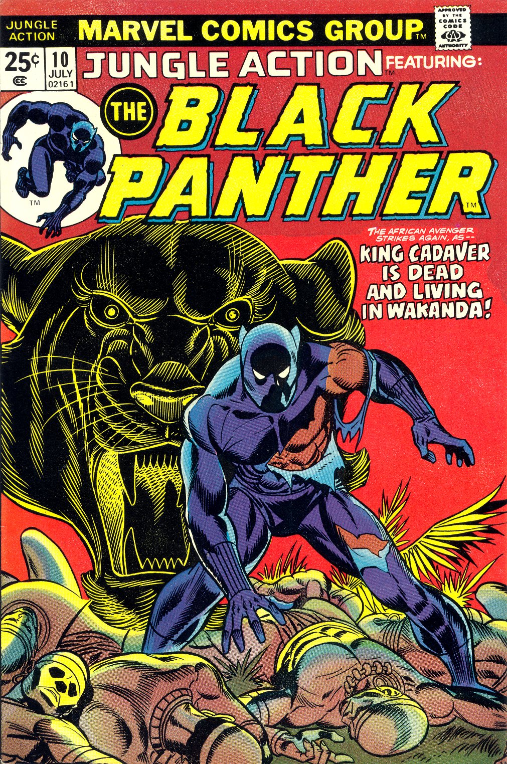 Read online Jungle Action (1972) comic -  Issue #10 - 1