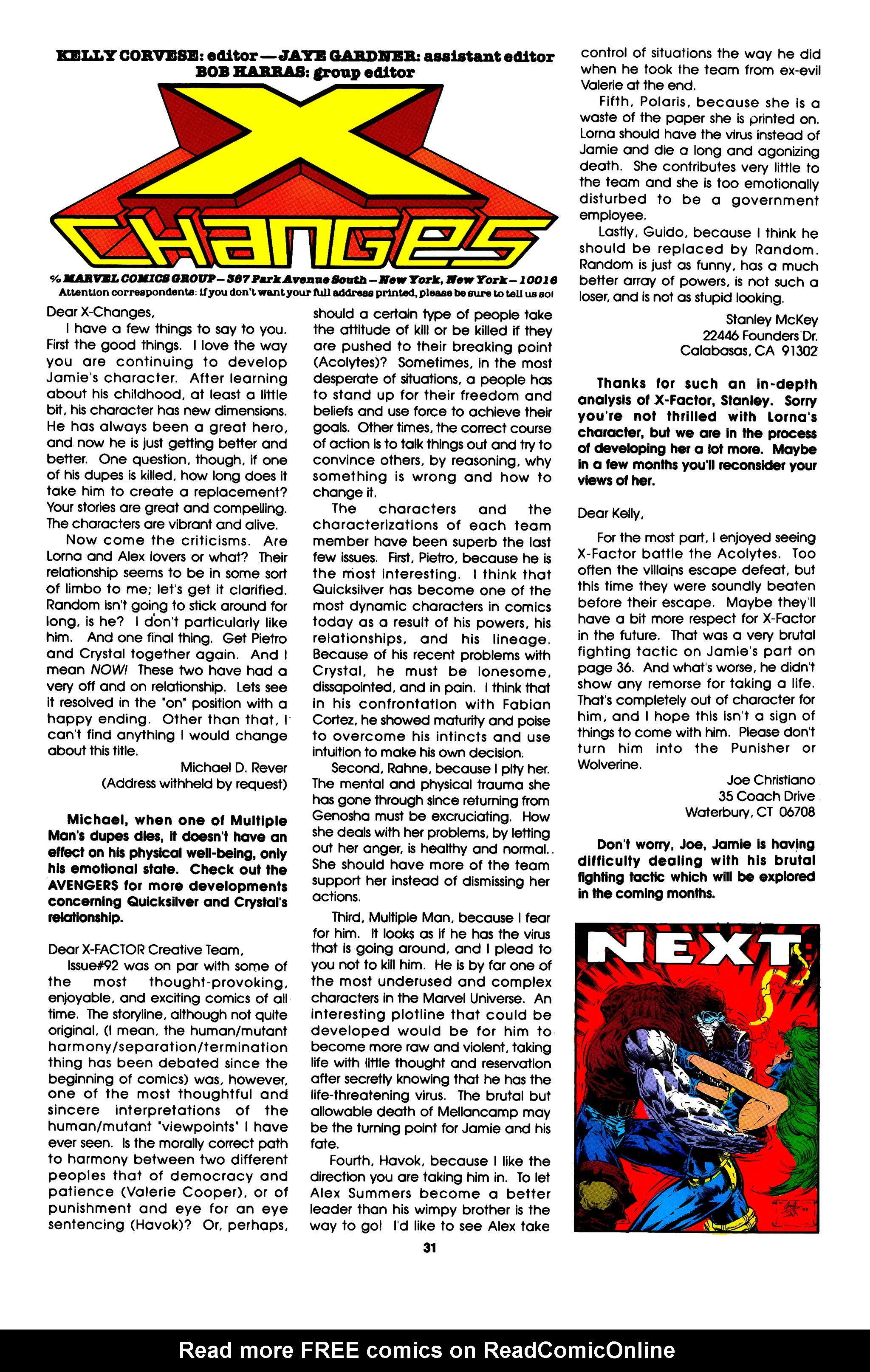 X-Factor (1986) 94 Page 23
