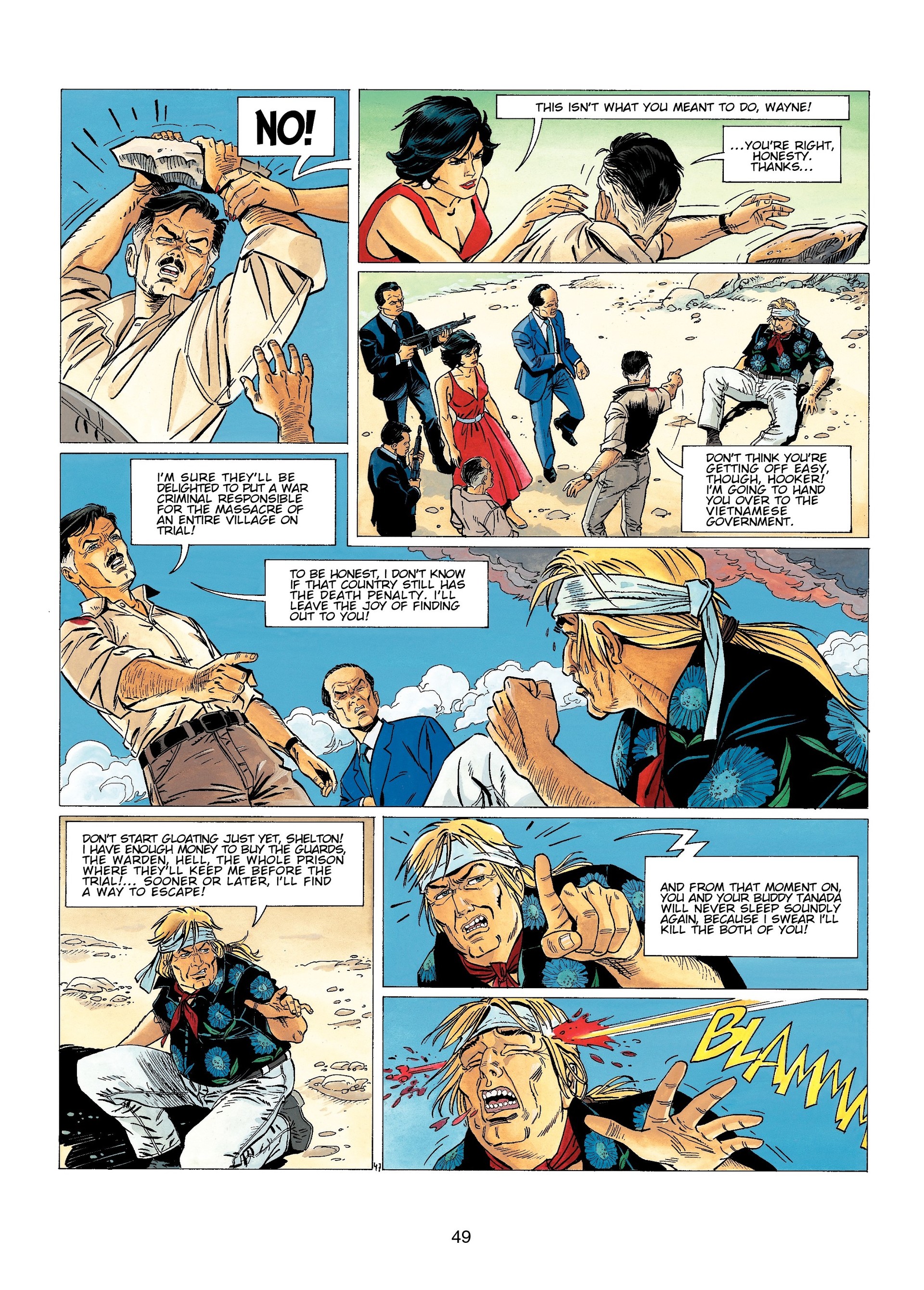 Read online Wayne Shelton comic -  Issue #5 - 50