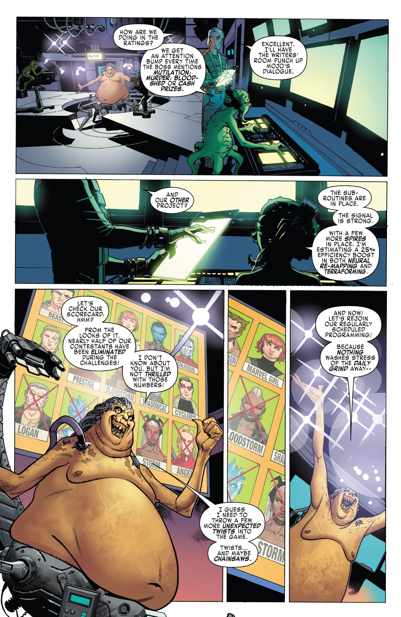 Read online X-Men: Blue comic -  Issue #14 - 5