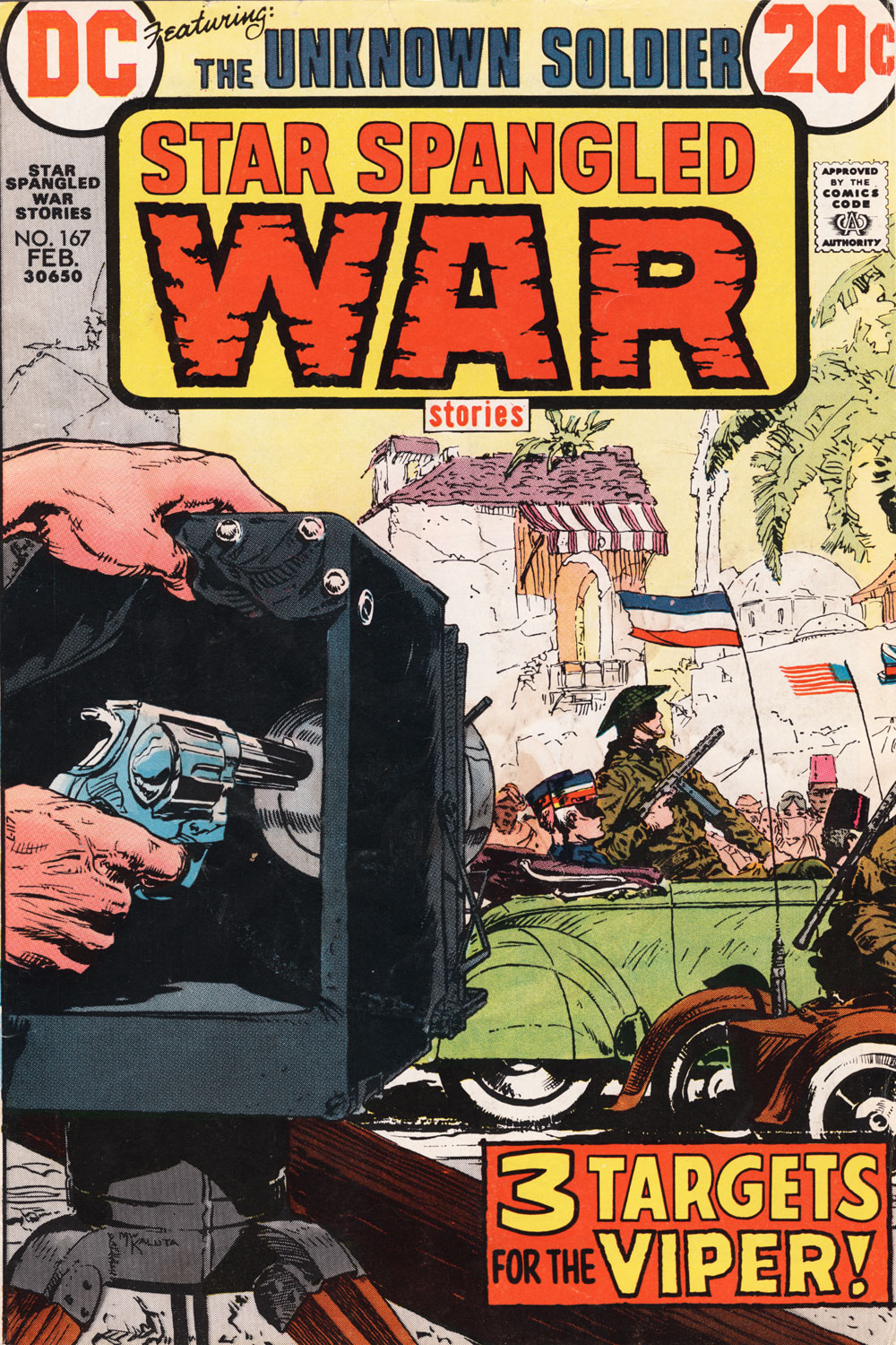 Read online Star Spangled War Stories (1952) comic -  Issue #167 - 1