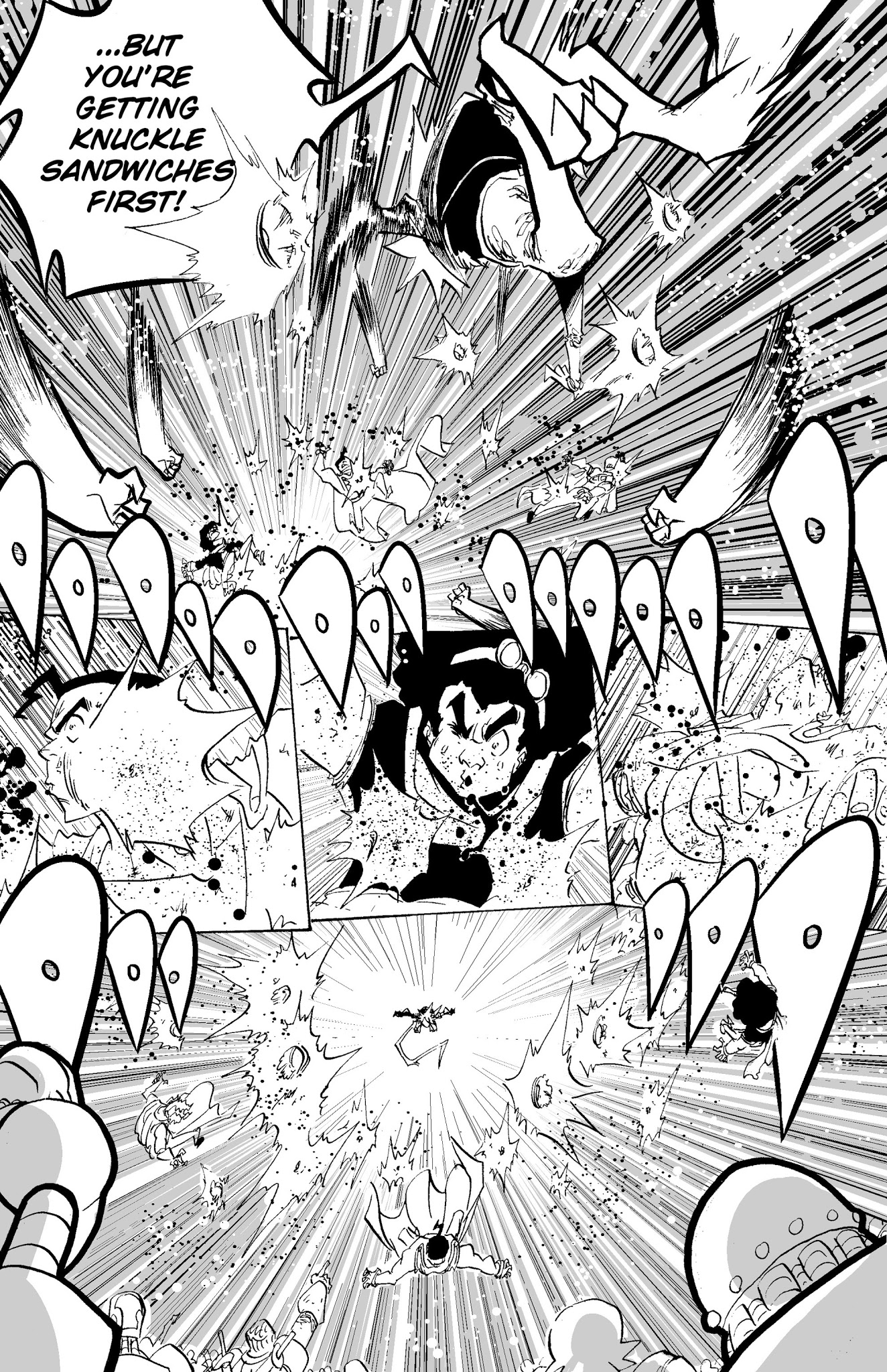 Read online Honey Badger vs. The World comic -  Issue # Full - 10