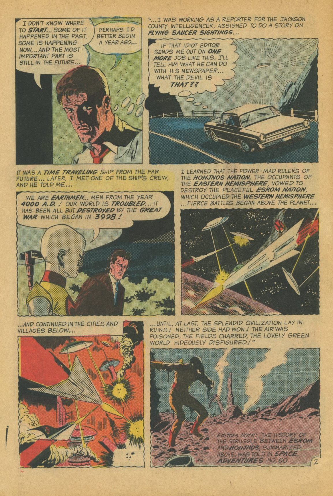 Read online Space Adventures (1968) comic -  Issue #2 - 4