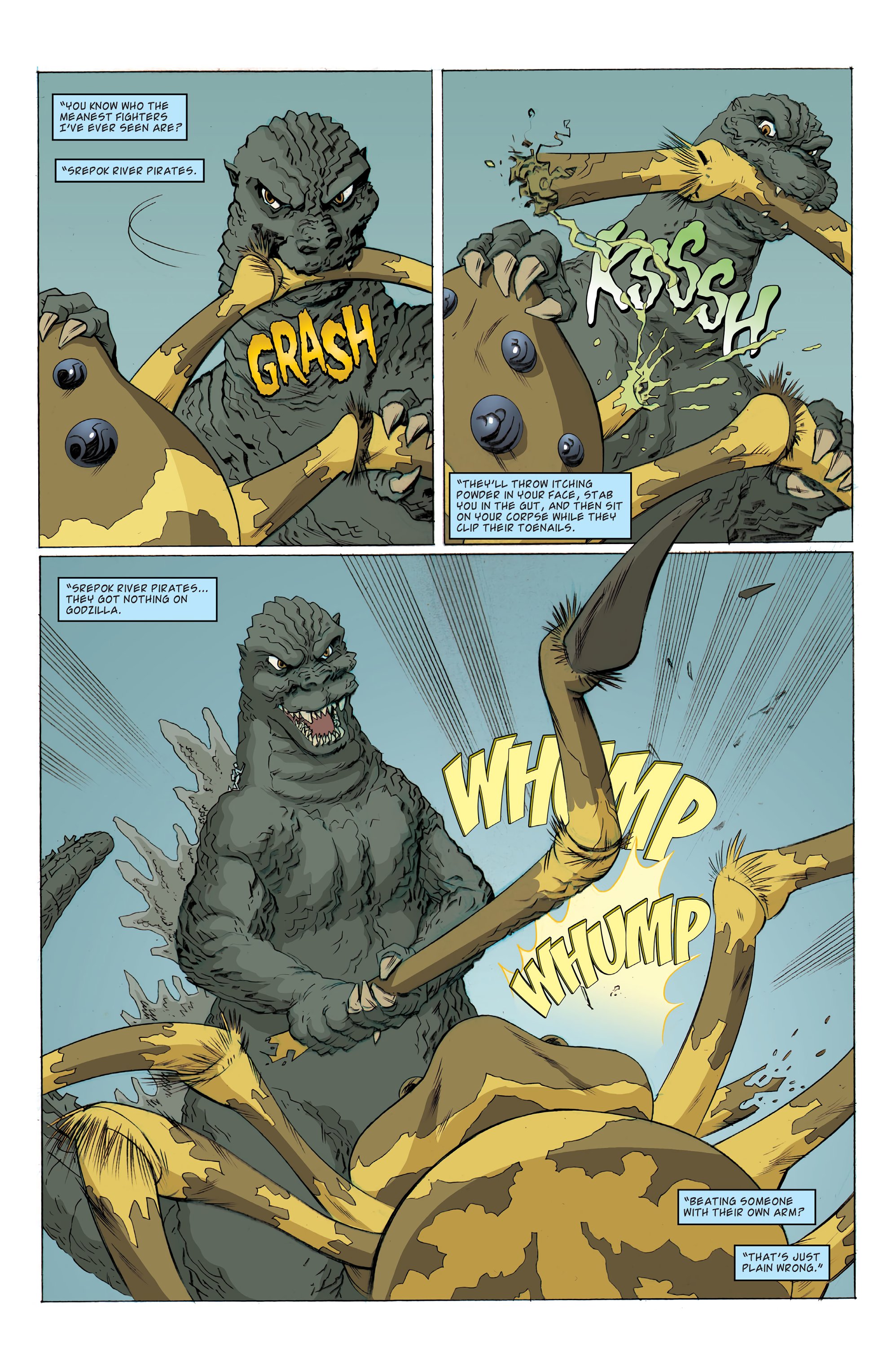 Read online Godzilla: Unnatural Disasters comic -  Issue # TPB (Part 2) - 16