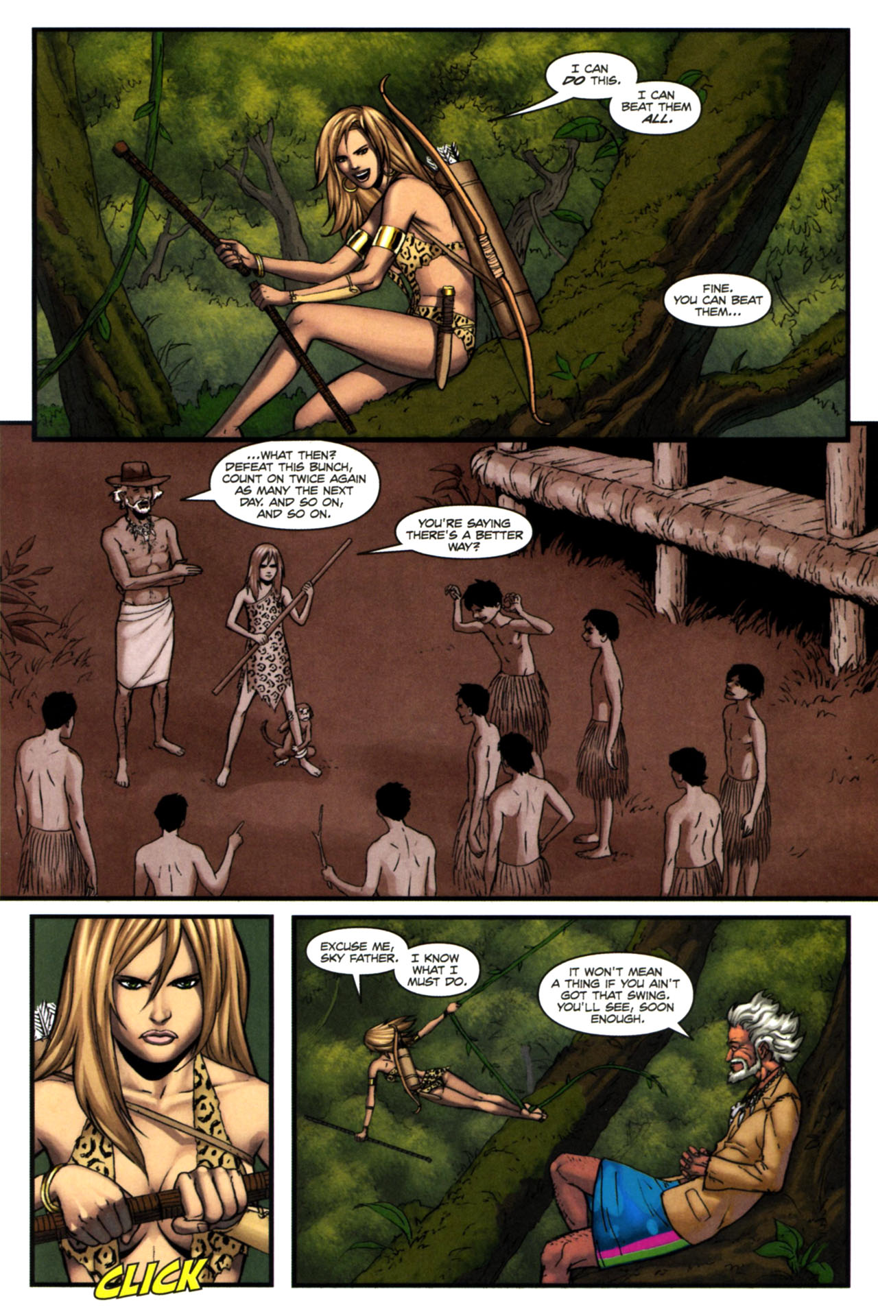 Read online Sheena, Queen of the Jungle comic -  Issue #4 - 21