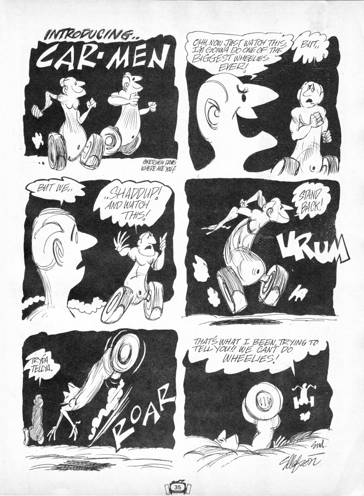 Read online Drag Cartoons comic -  Issue #7 - 35
