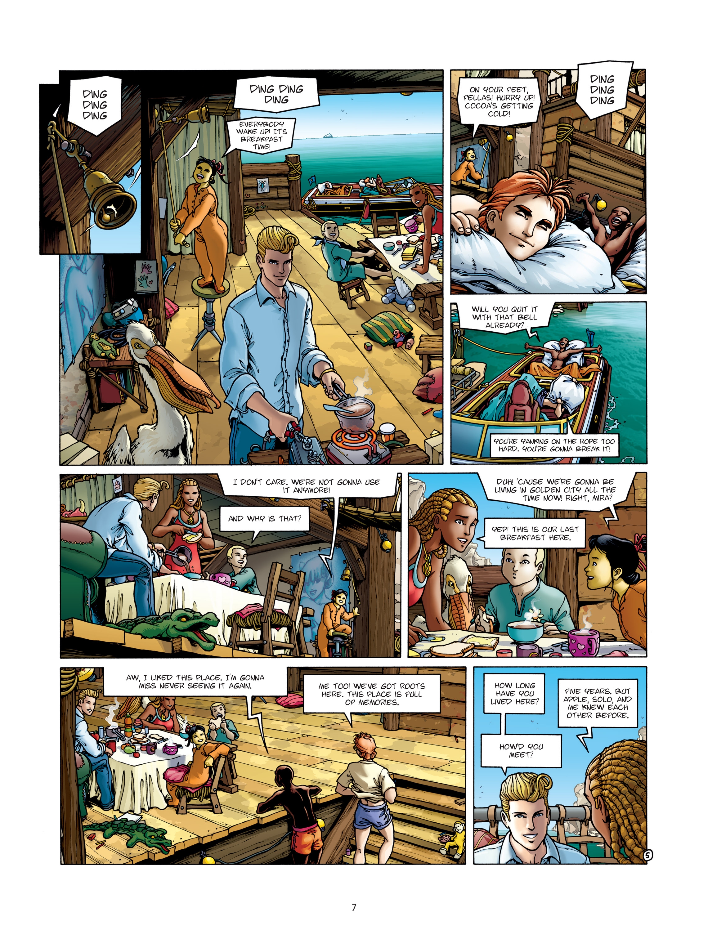 Read online Golden City comic -  Issue #7 - 7