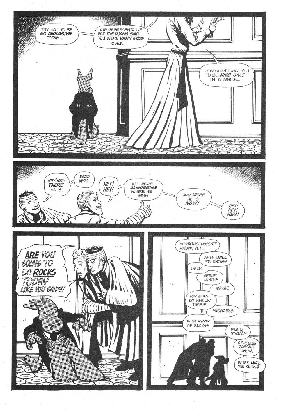 Read online Cerebus comic -  Issue #38 - 5