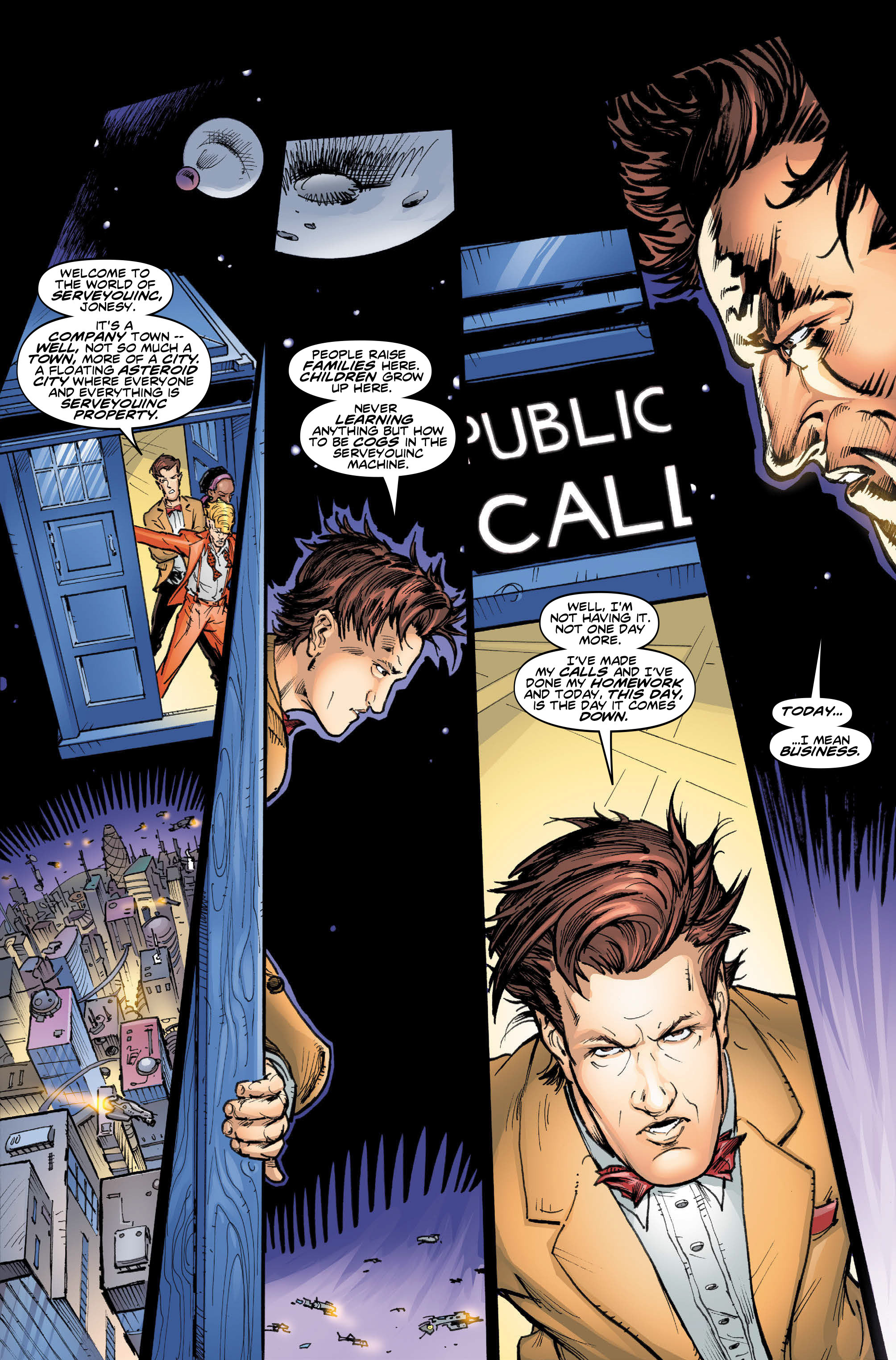 Read online Doctor Who: The Eleventh Doctor comic -  Issue #9 - 12