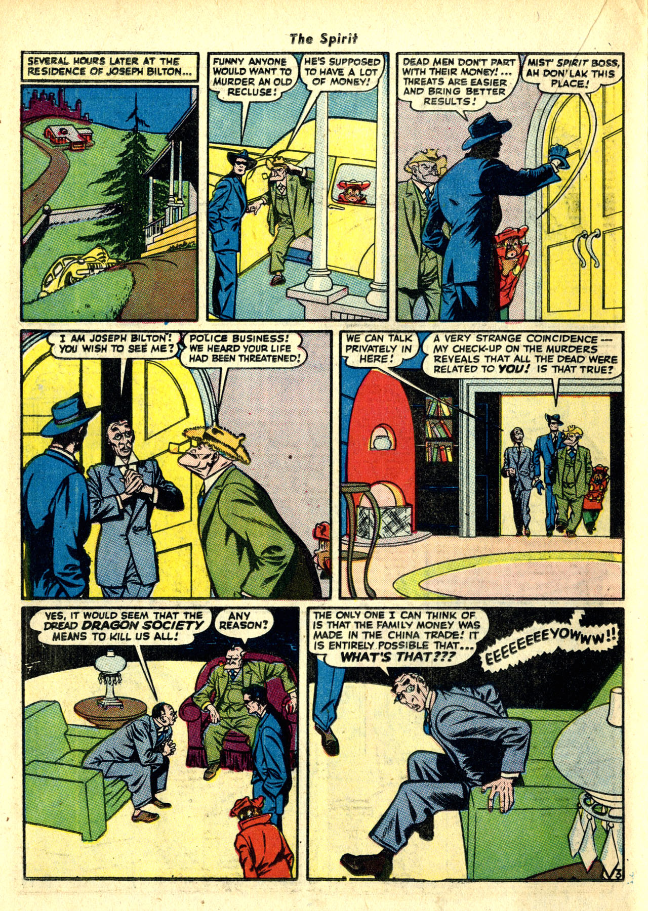 Read online The Spirit (1944) comic -  Issue #7 - 28