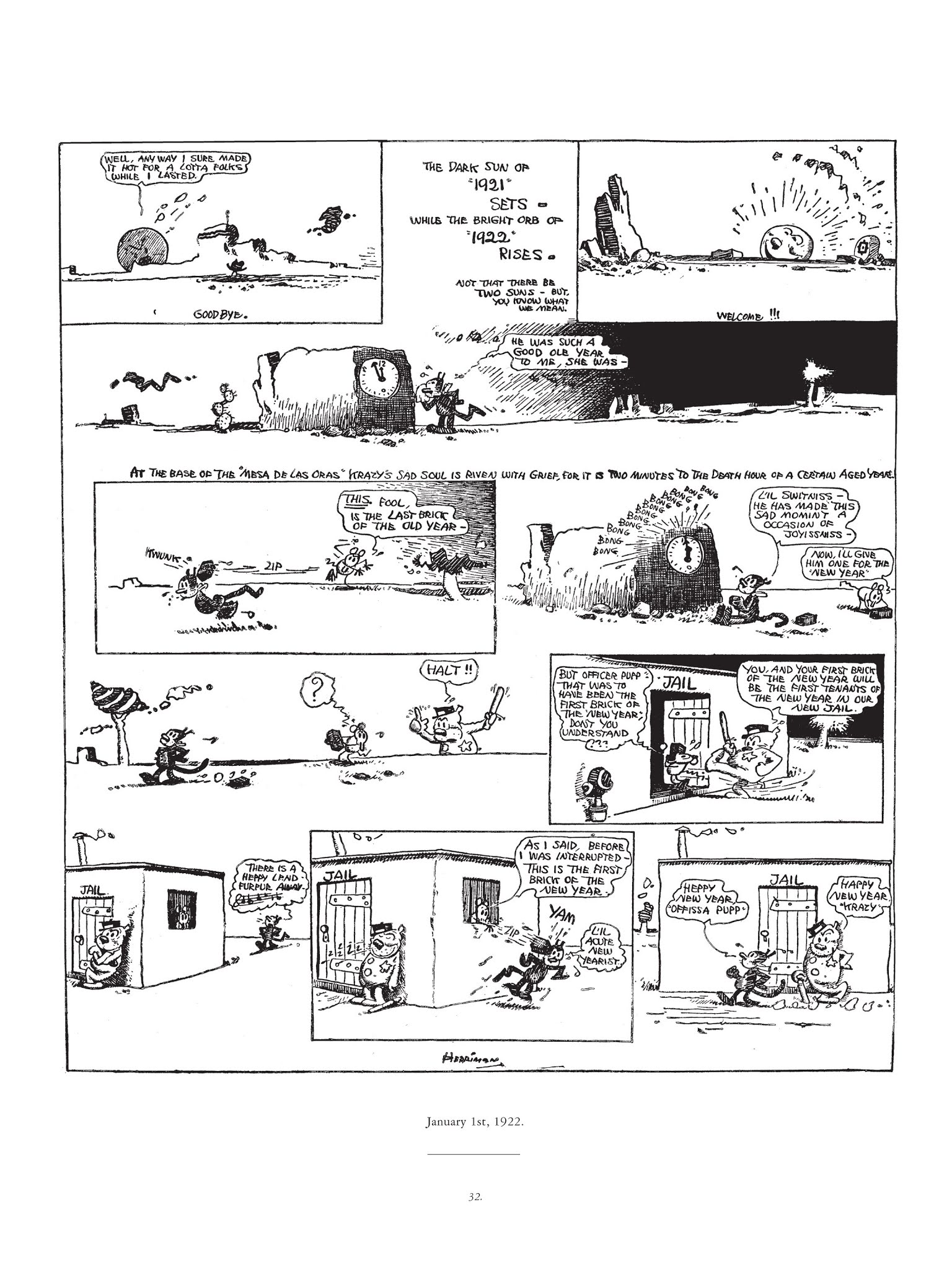 Read online Krazy & Ignatz comic -  Issue # TPB 3 - 32