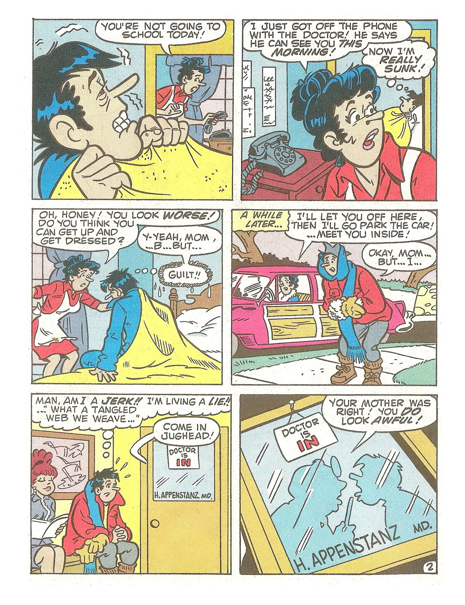 Read online Jughead Jones Comics Digest comic -  Issue #93 - 46