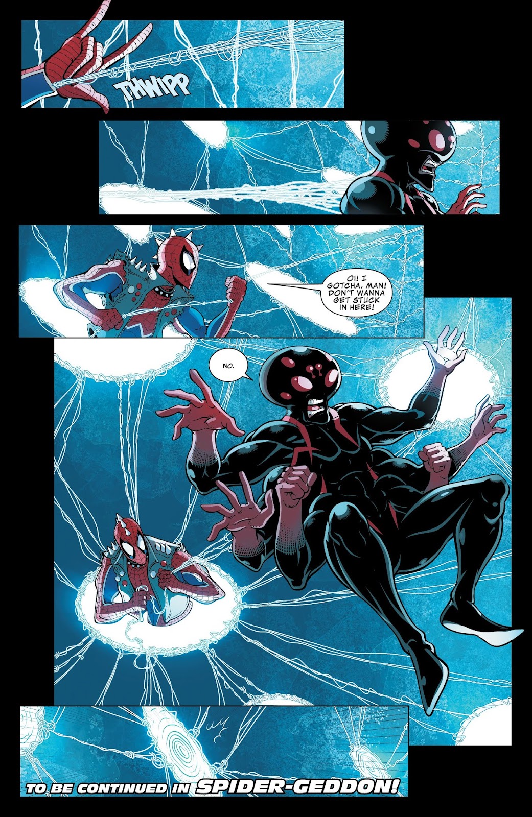 Edge of Spider-Geddon issue 4 - Page 22