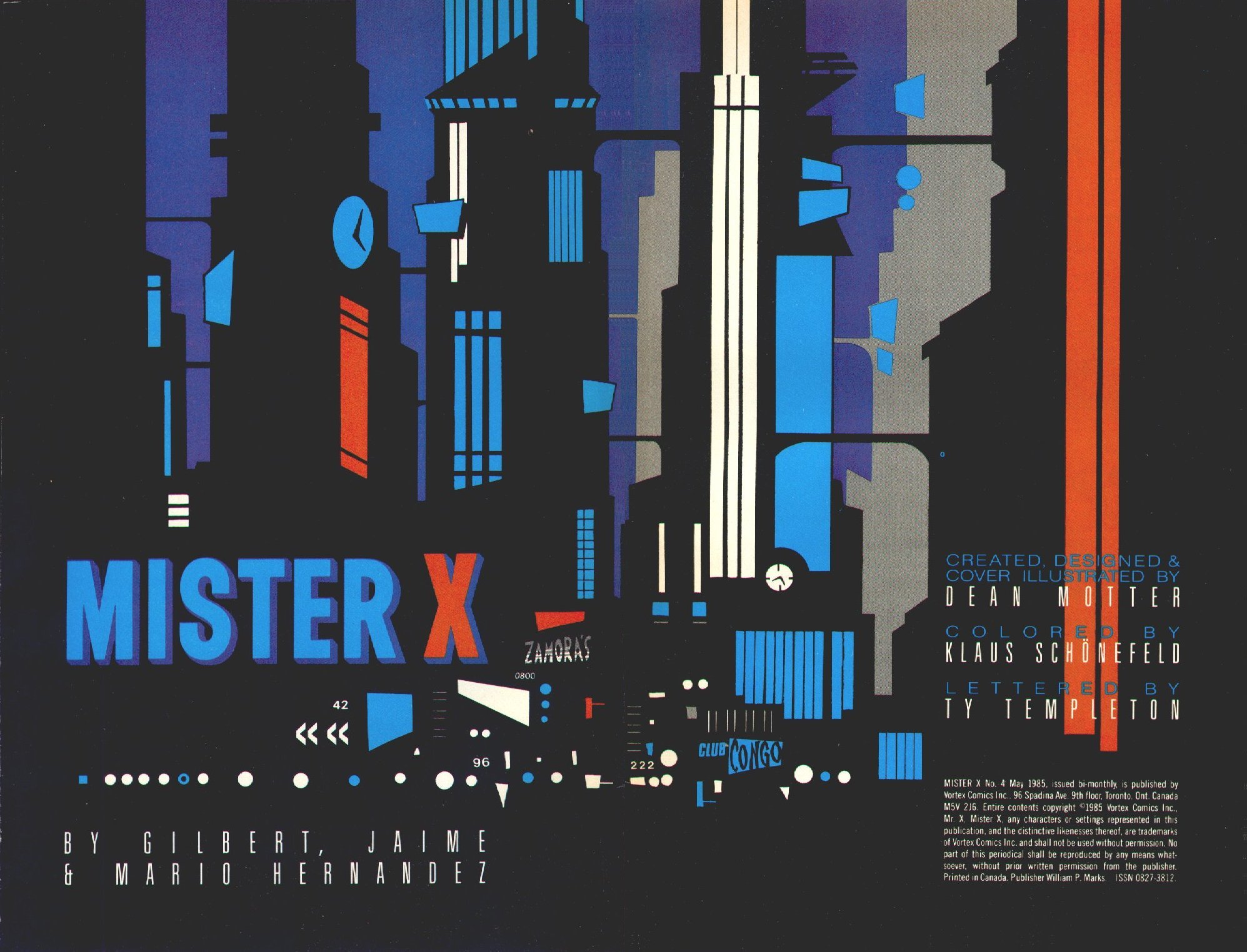 Read online Mister X comic -  Issue #4 - 2