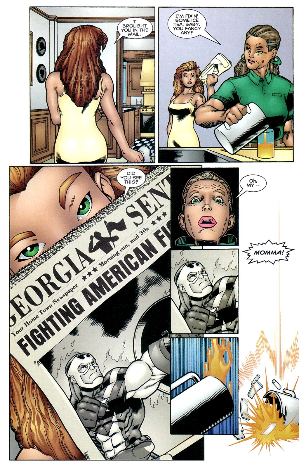 Read online Fighting American: Rules of the Game comic -  Issue #1 - 14