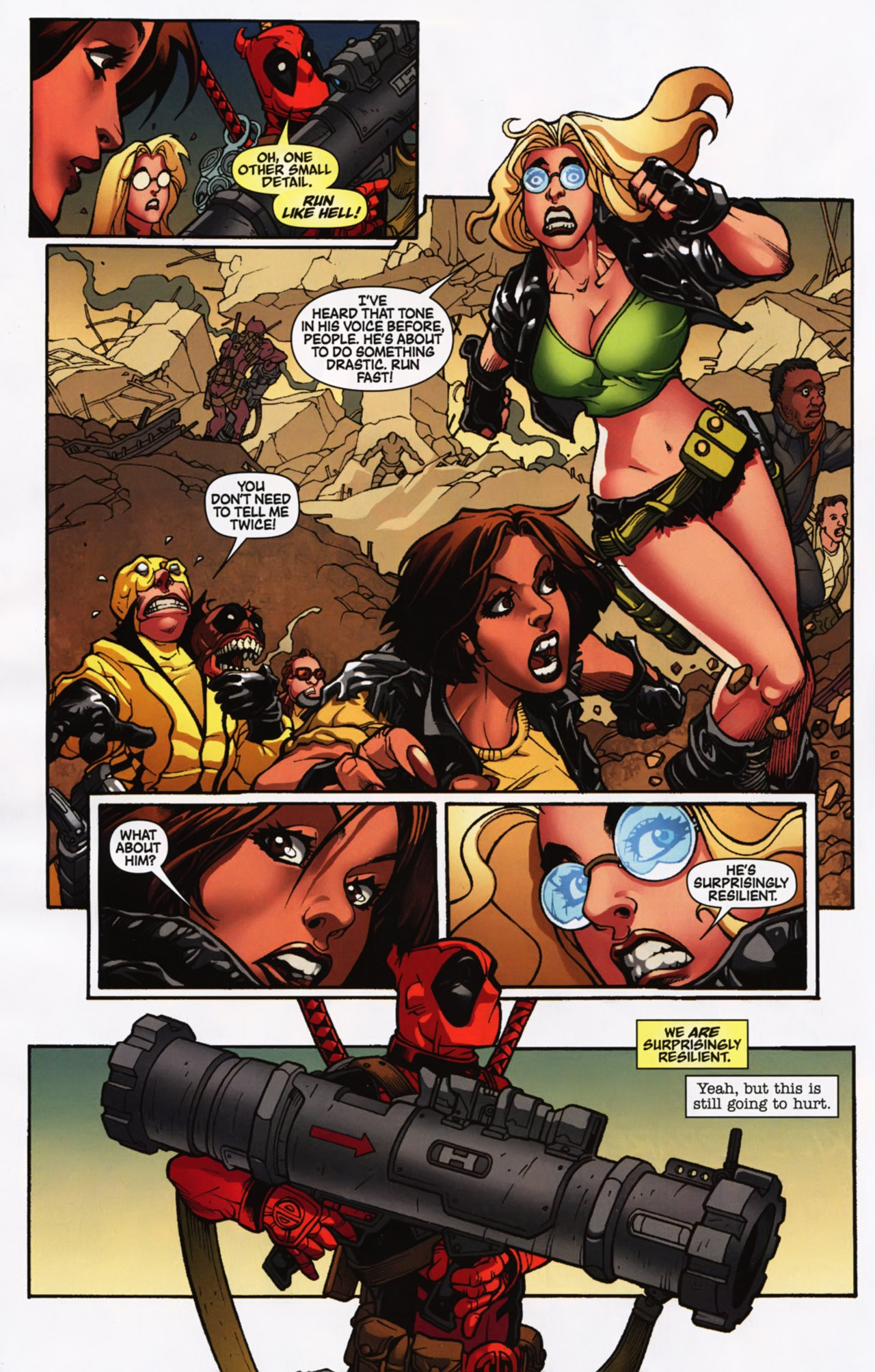 Read online Deadpool: Merc With a Mouth comic -  Issue #10 - 9