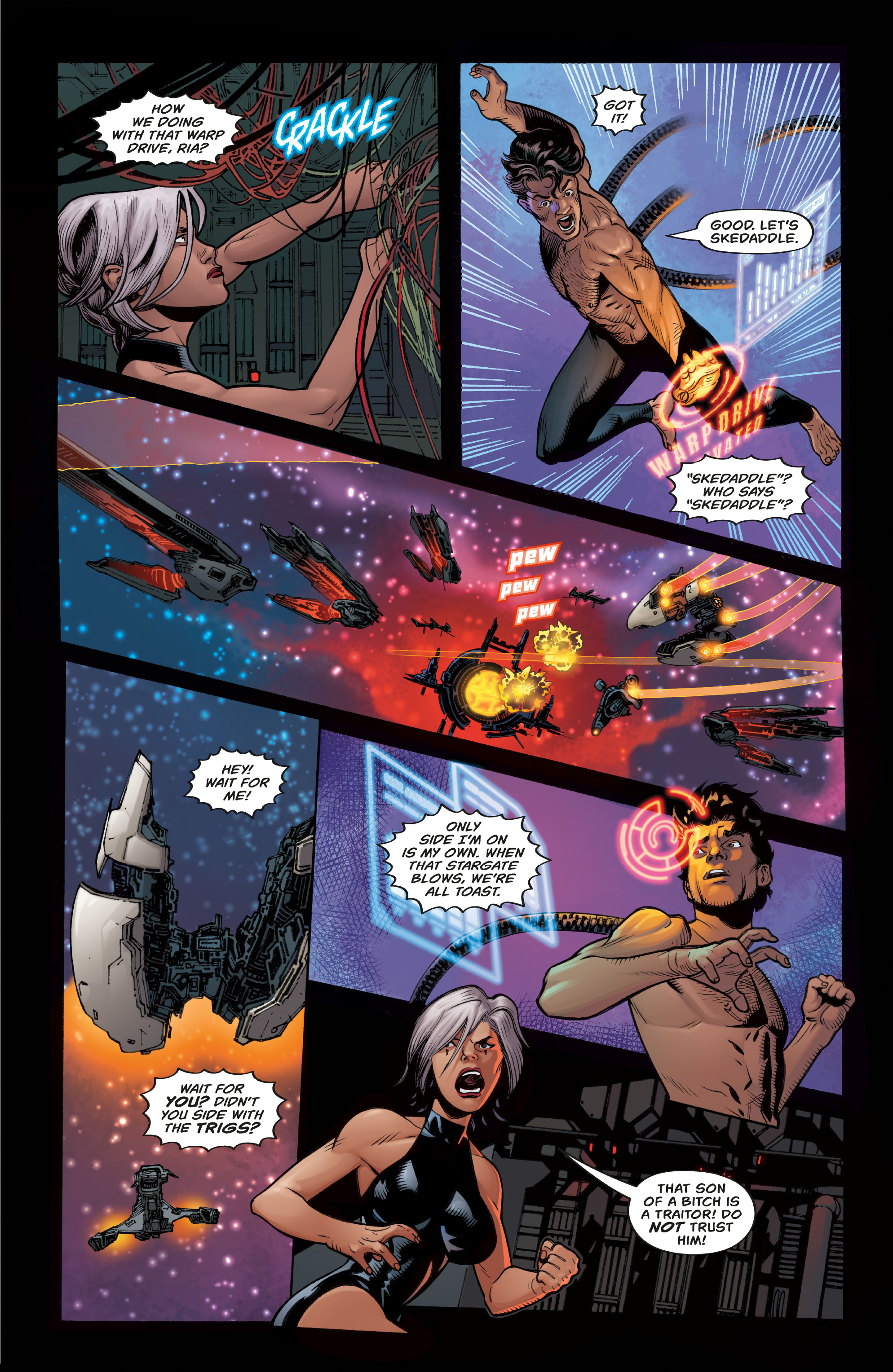 Read online EVE Online: Capsuleer Chronicles comic -  Issue #4 - 16