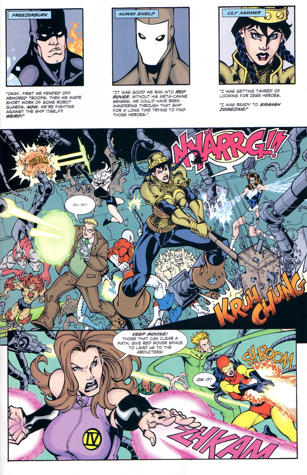 Read online Wildguard: Casting Call comic -  Issue #4 - 10