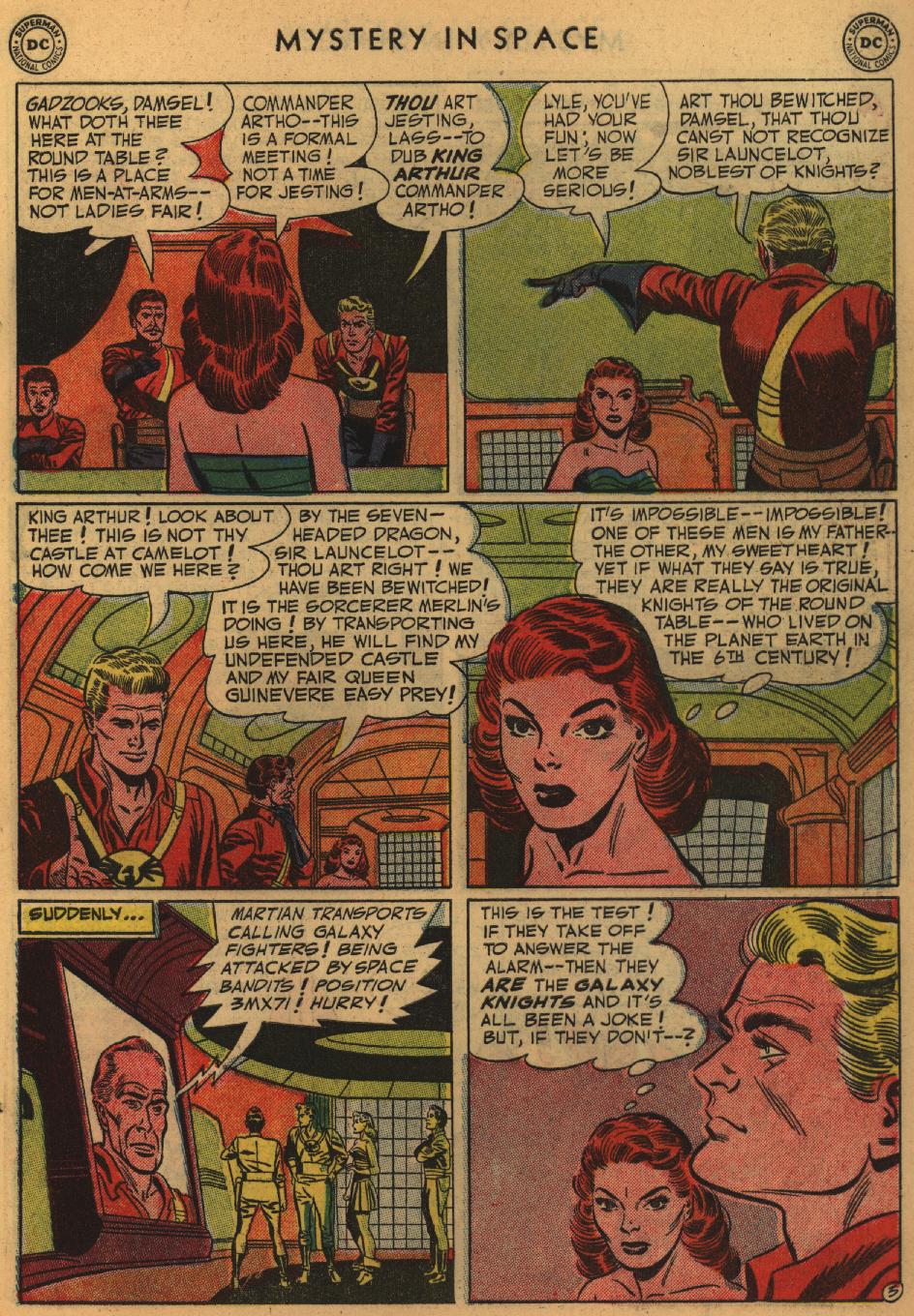 Read online Mystery in Space (1951) comic -  Issue #8 - 27