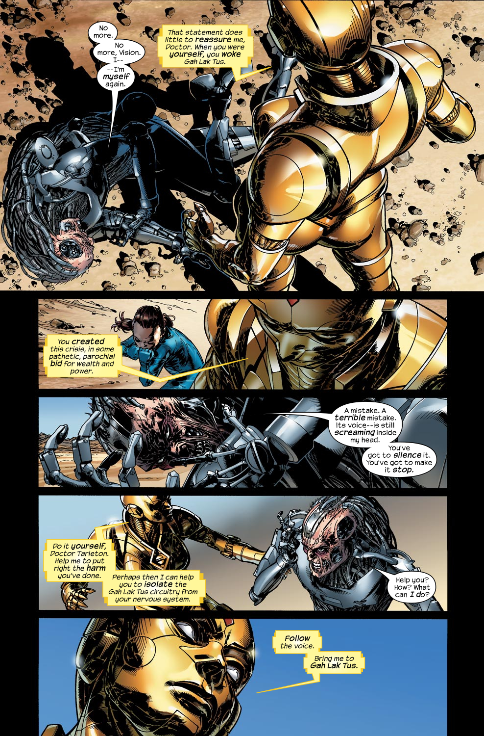 Read online Ultimate Vision comic -  Issue #4 - 15