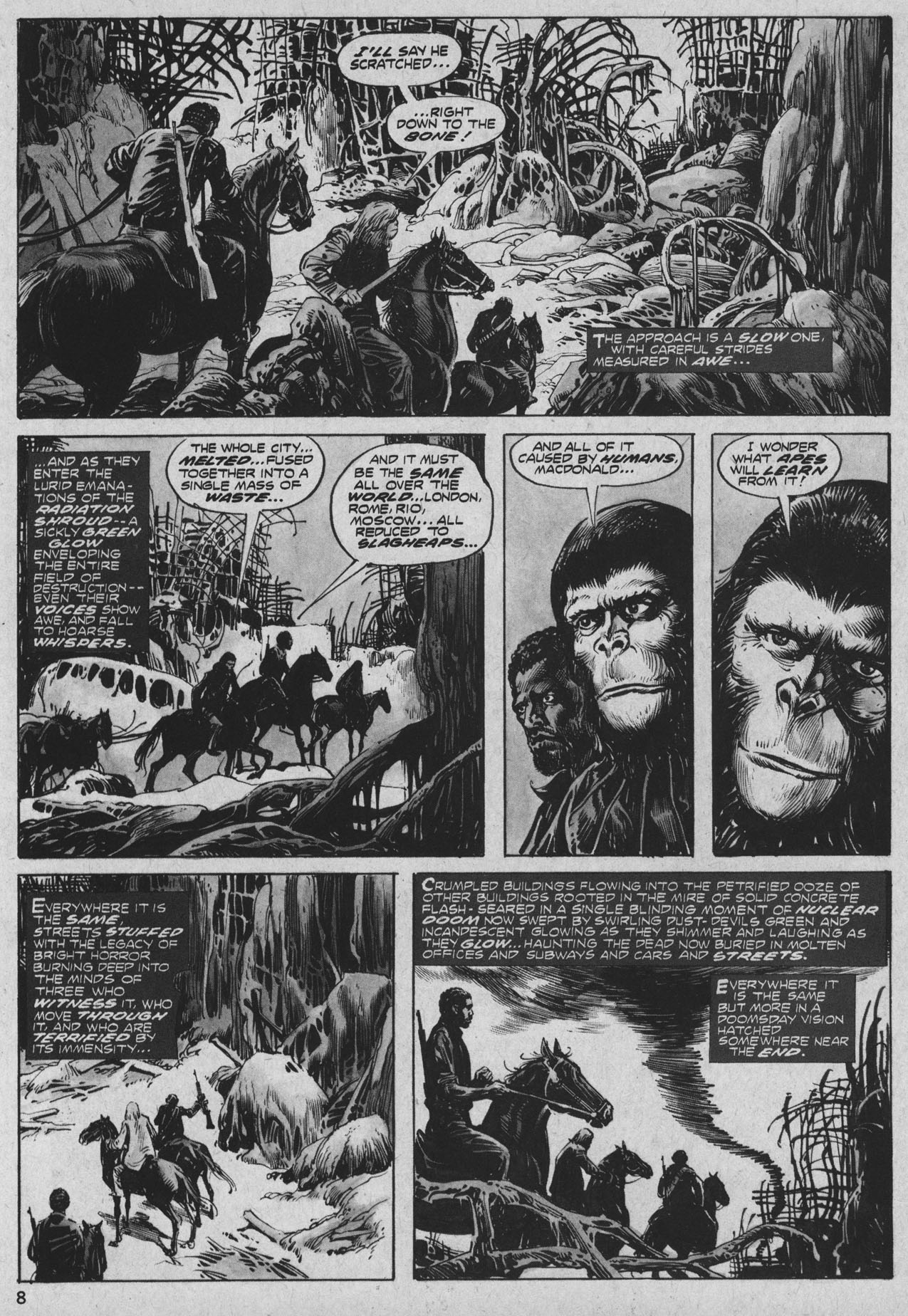 Read online Planet of the Apes comic -  Issue #24 - 7
