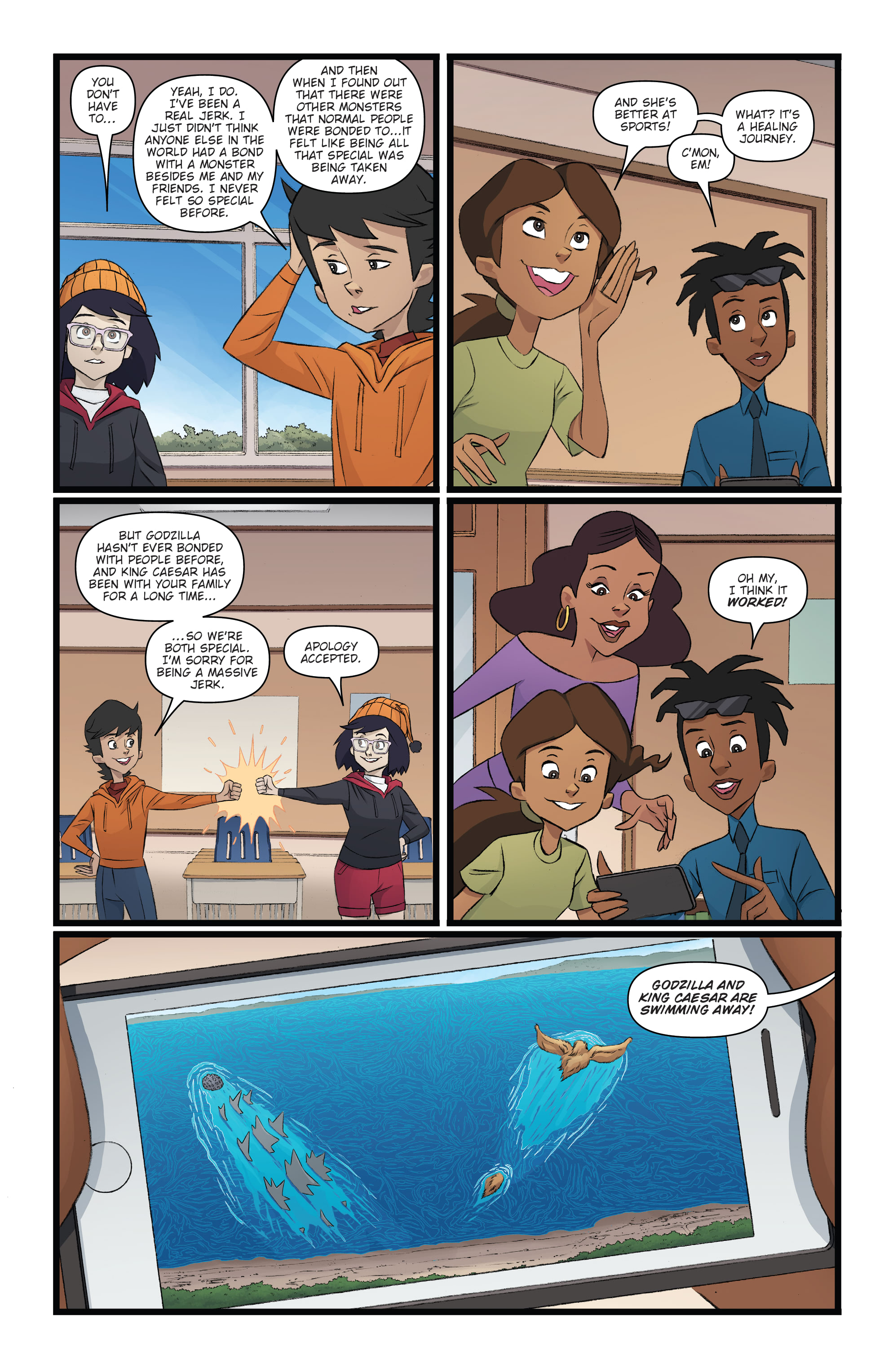 Read online Godzilla: Monsters & Protectors - All Hail the King! comic -  Issue #5 - 20